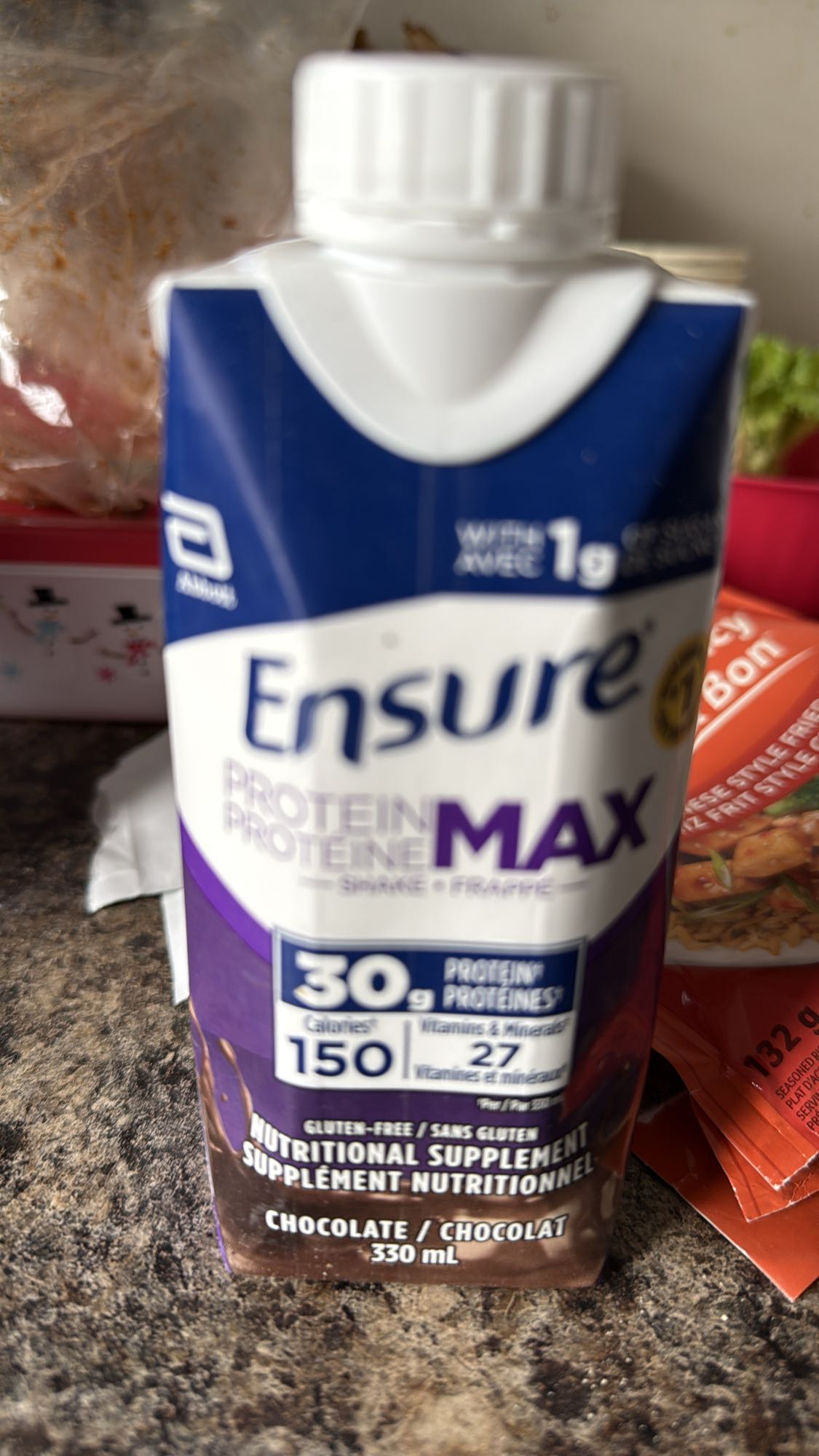 Boisson protéinée chocolat