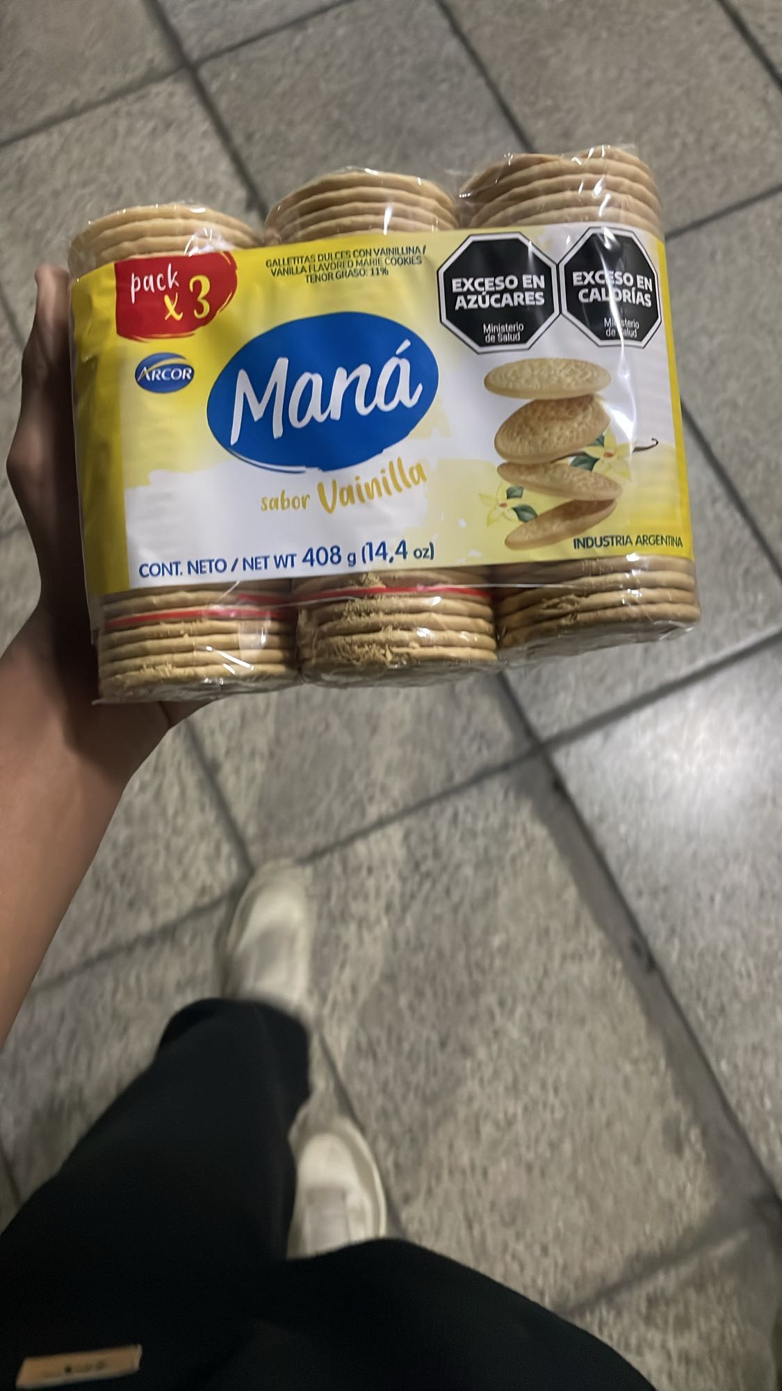 Galletitas vainilla Maná