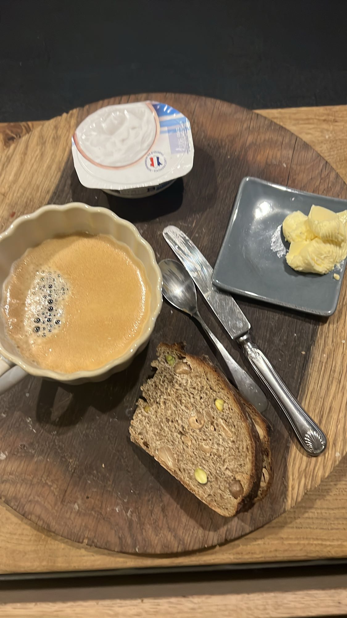 Petit-déjeuner rustique