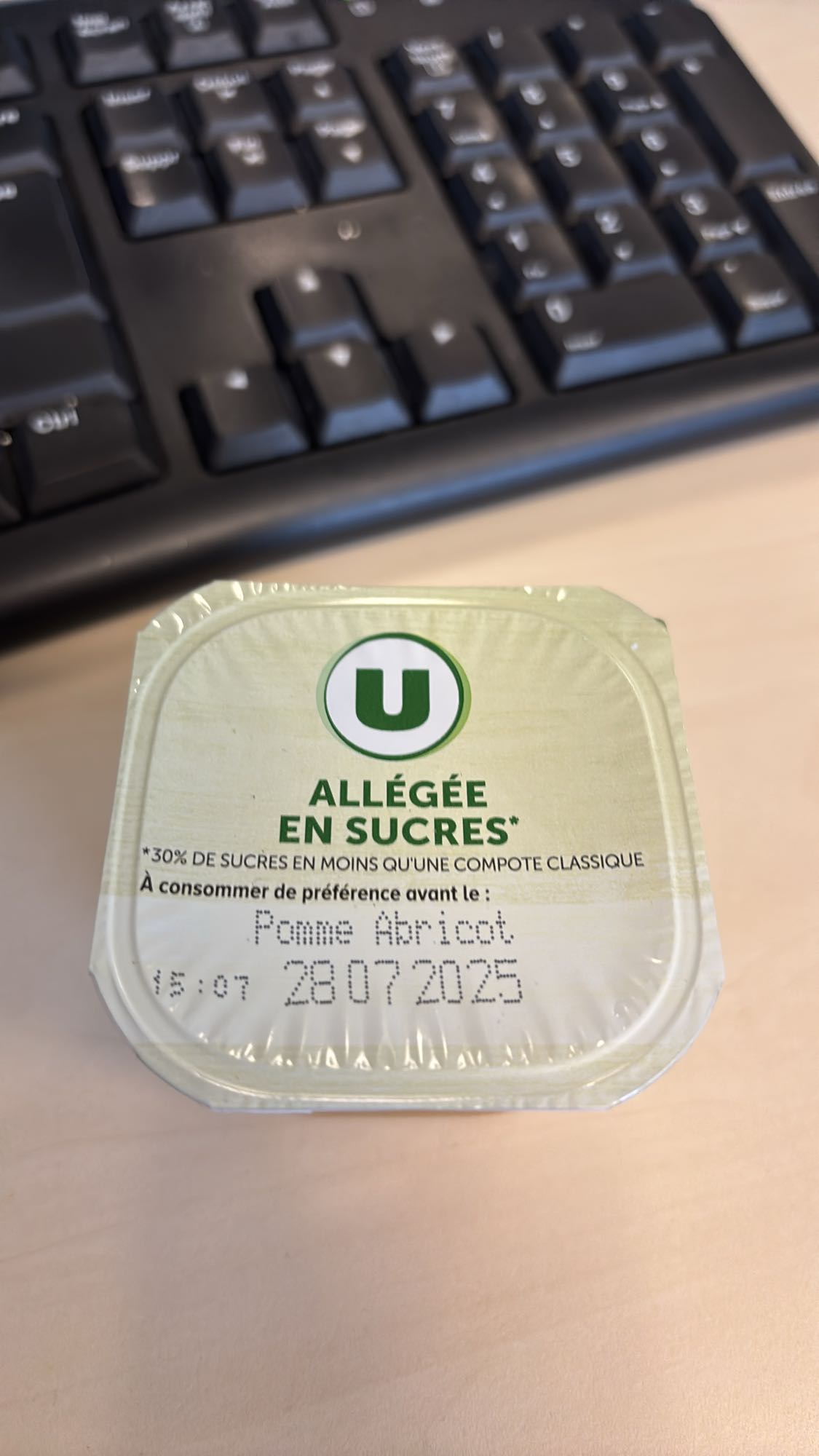 Compote pomme abricot