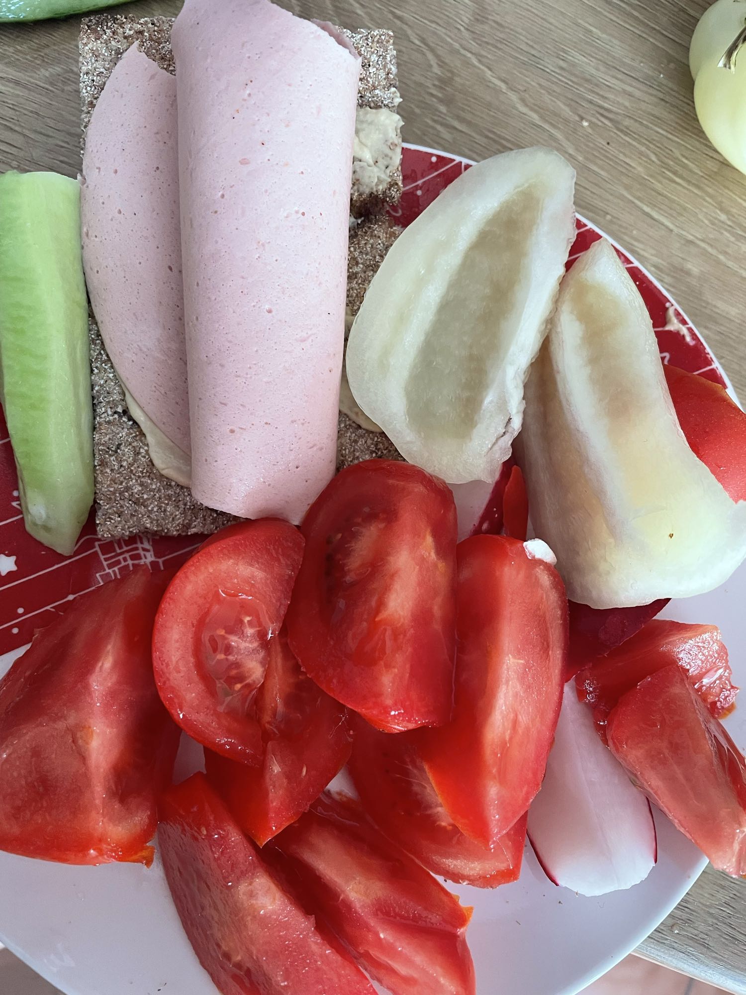 Zöldséges szendvics