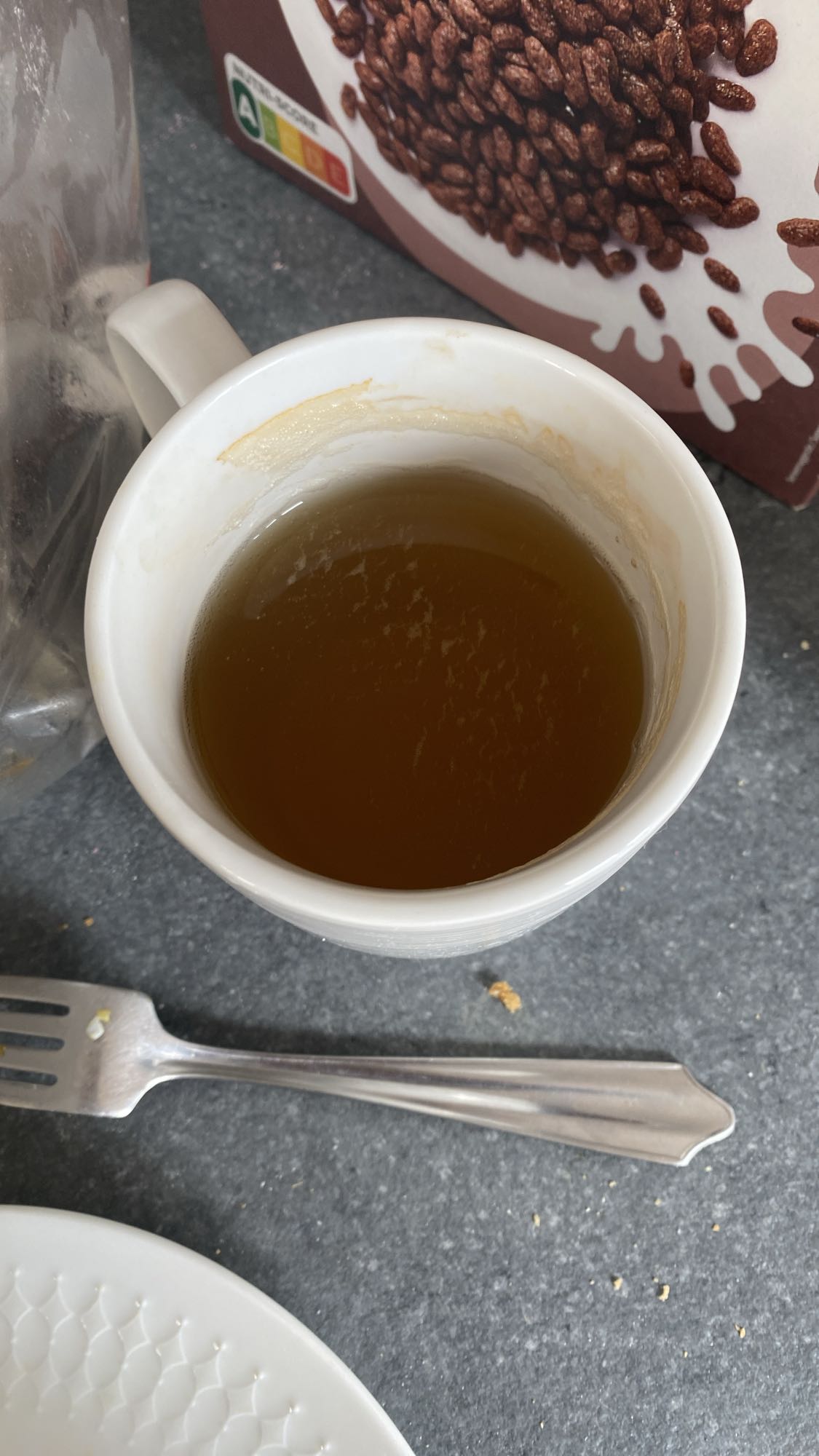 Tasse de thé nature