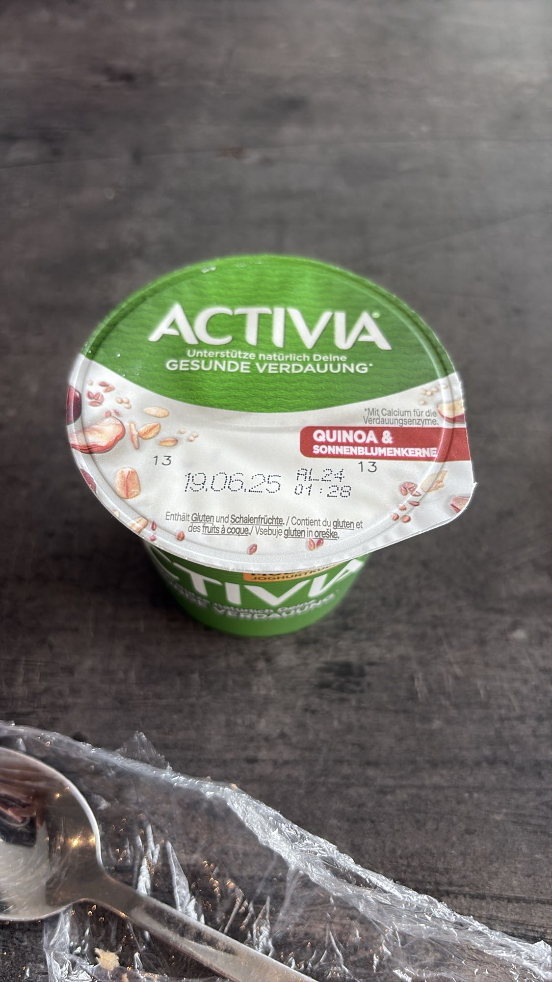 Activia quinoa joghurt