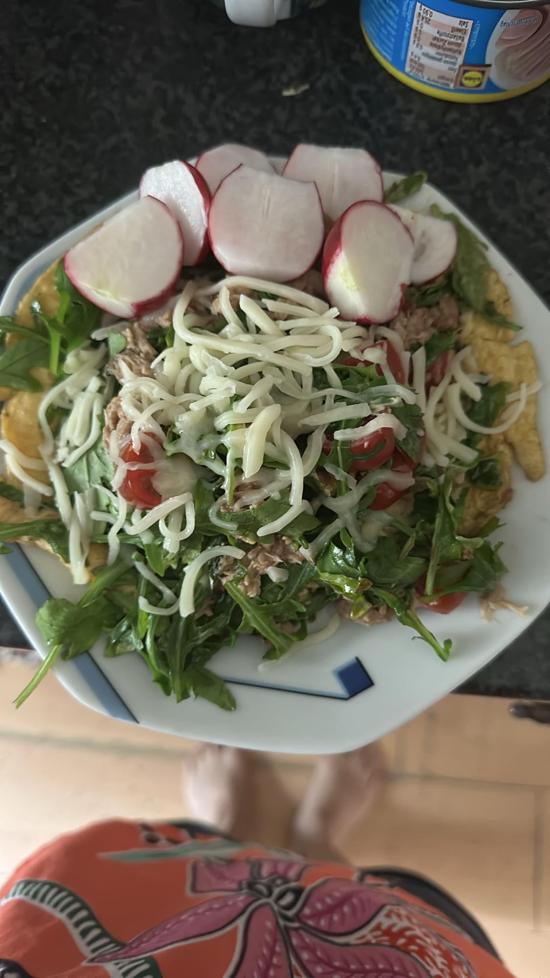 Tonijnsalade met radijs
