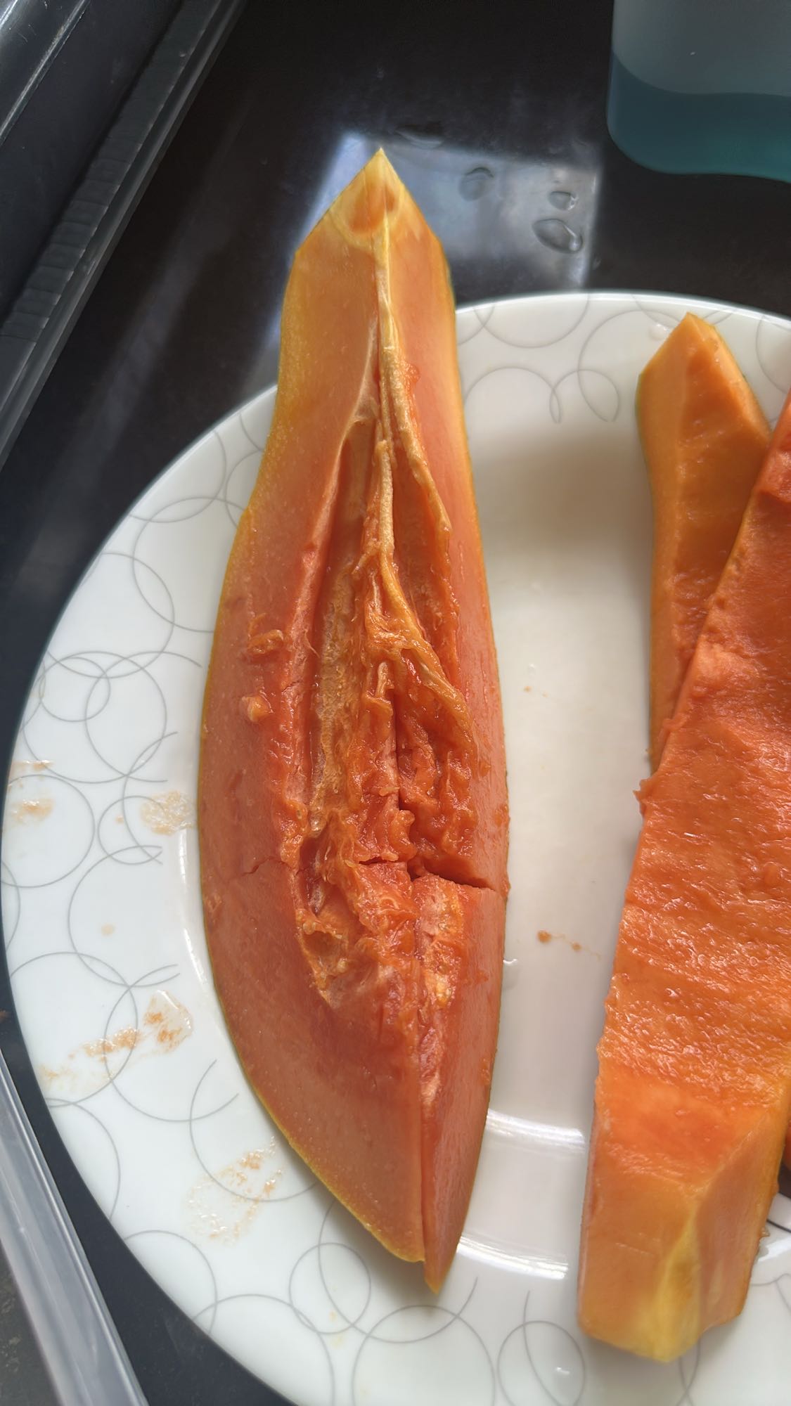 Papaya Slices