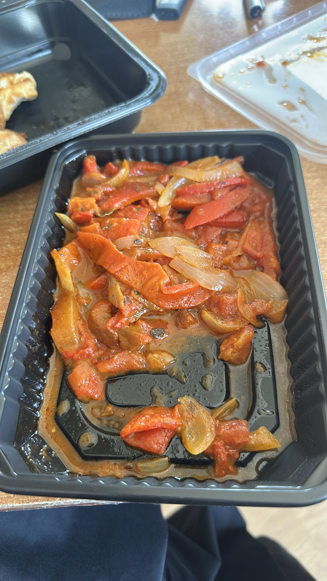 Stewed Peppers and Onions