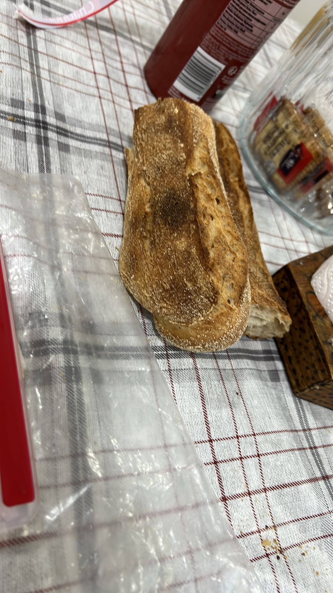 Baguette grillée
