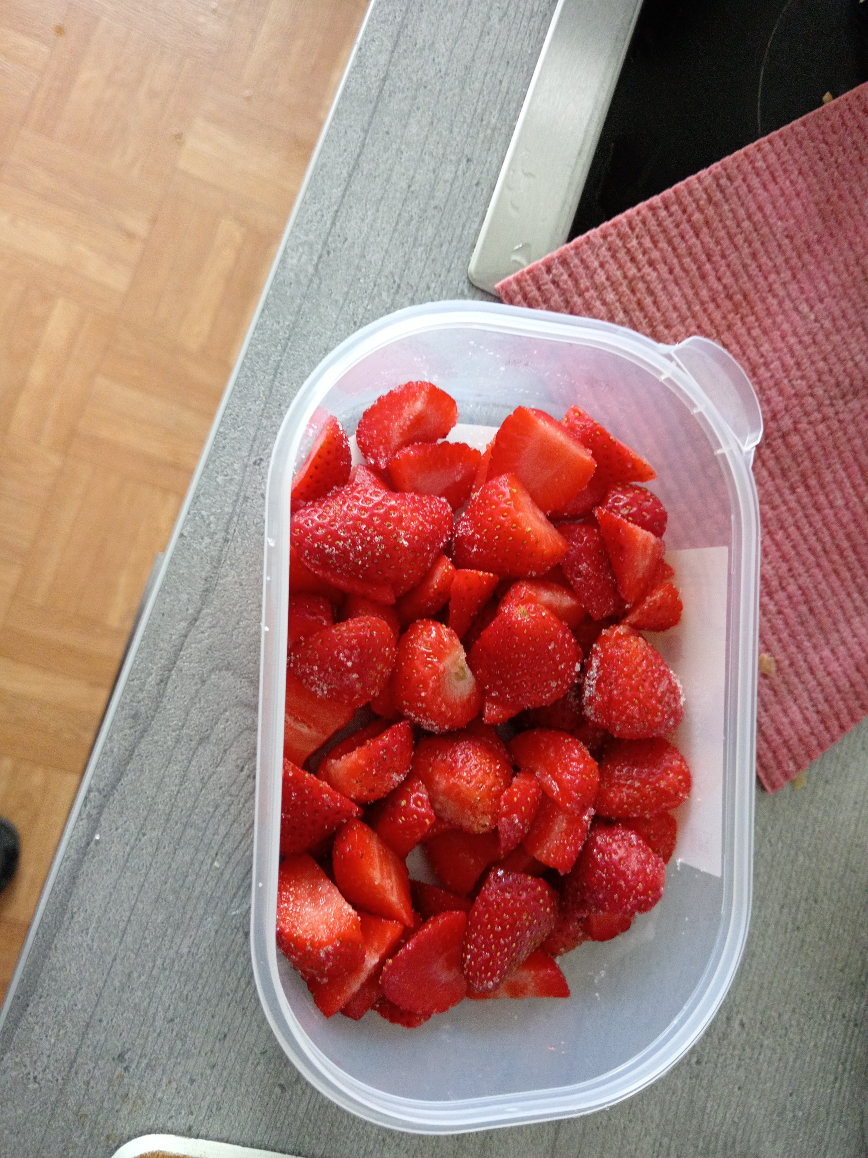 Fresh Strawberries Bowl