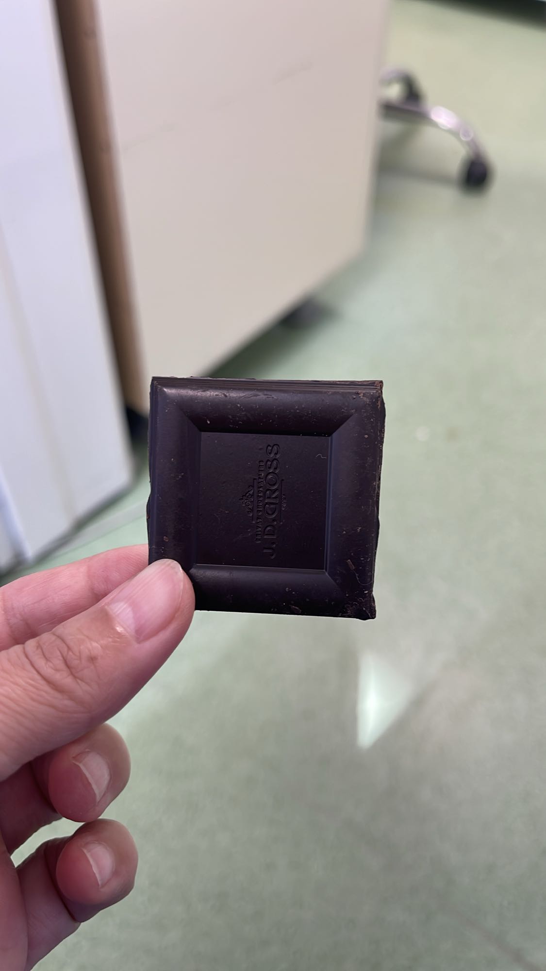 Pătrățel ciocolată neagră