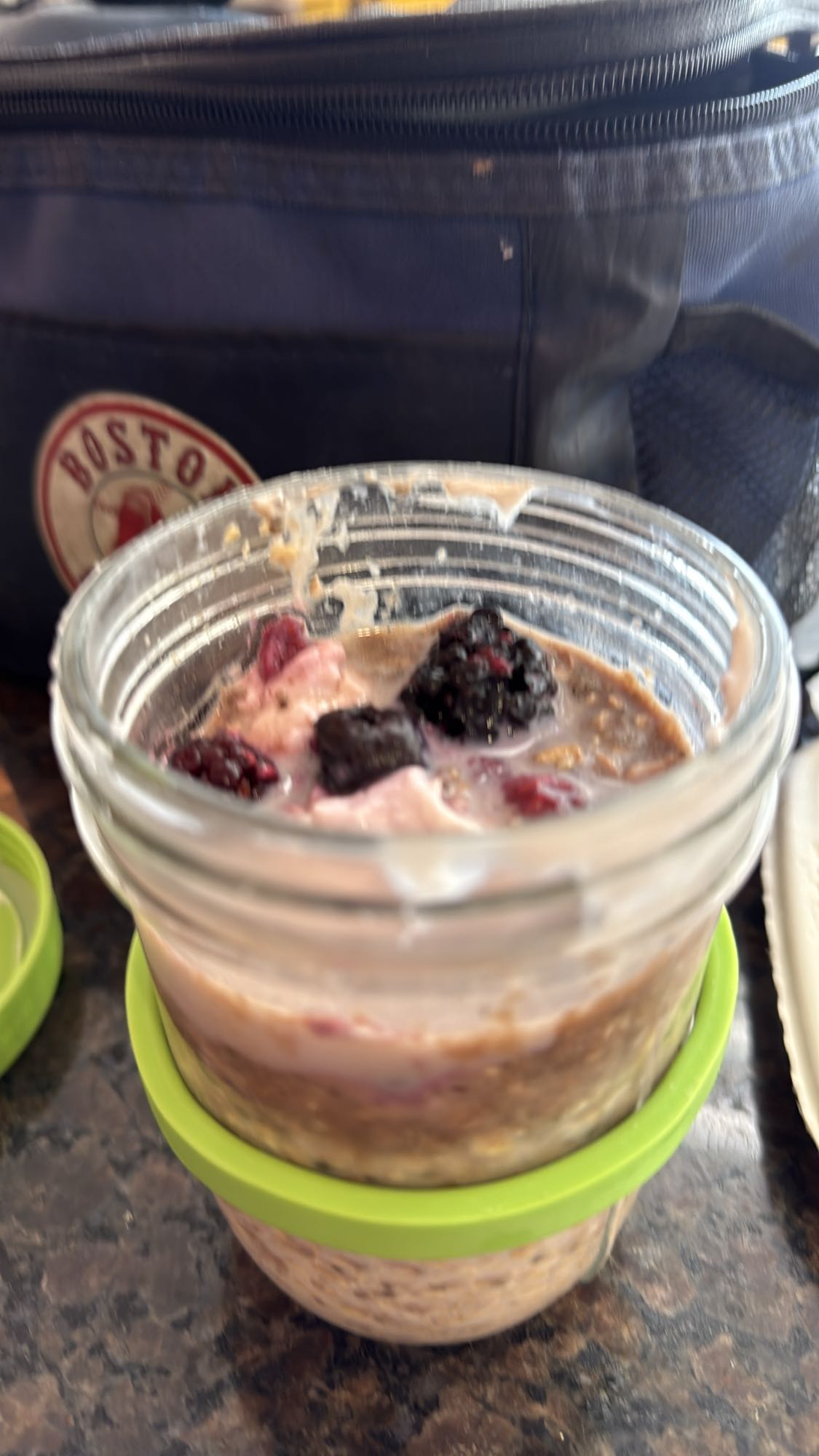 Gruau aux fruits rouges