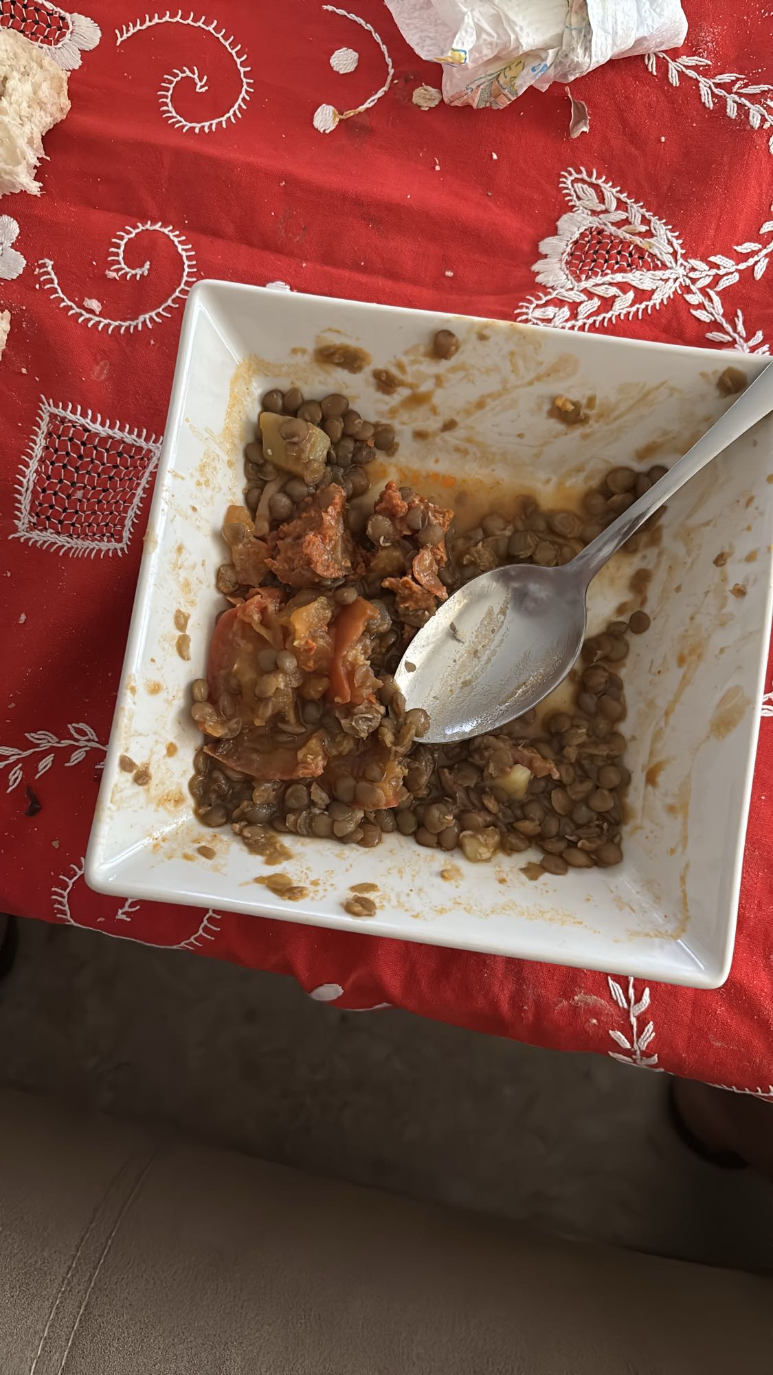 lentejas con chorizo