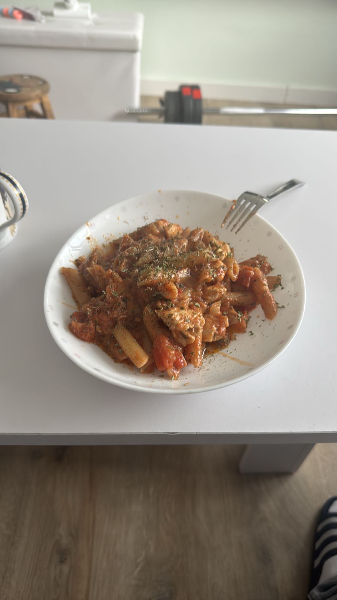 Makaron z kurczakiem