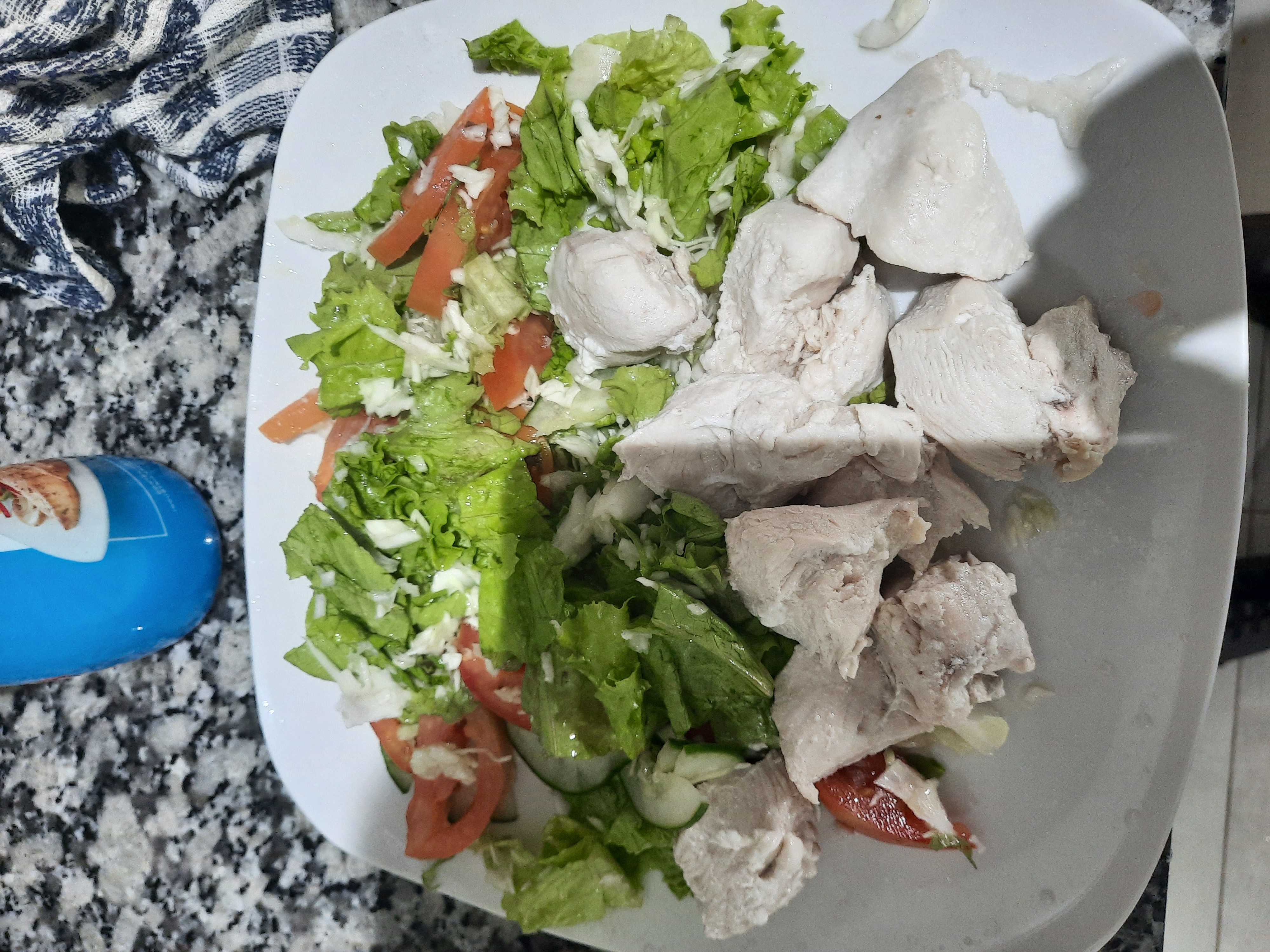 Ensalada con pollo