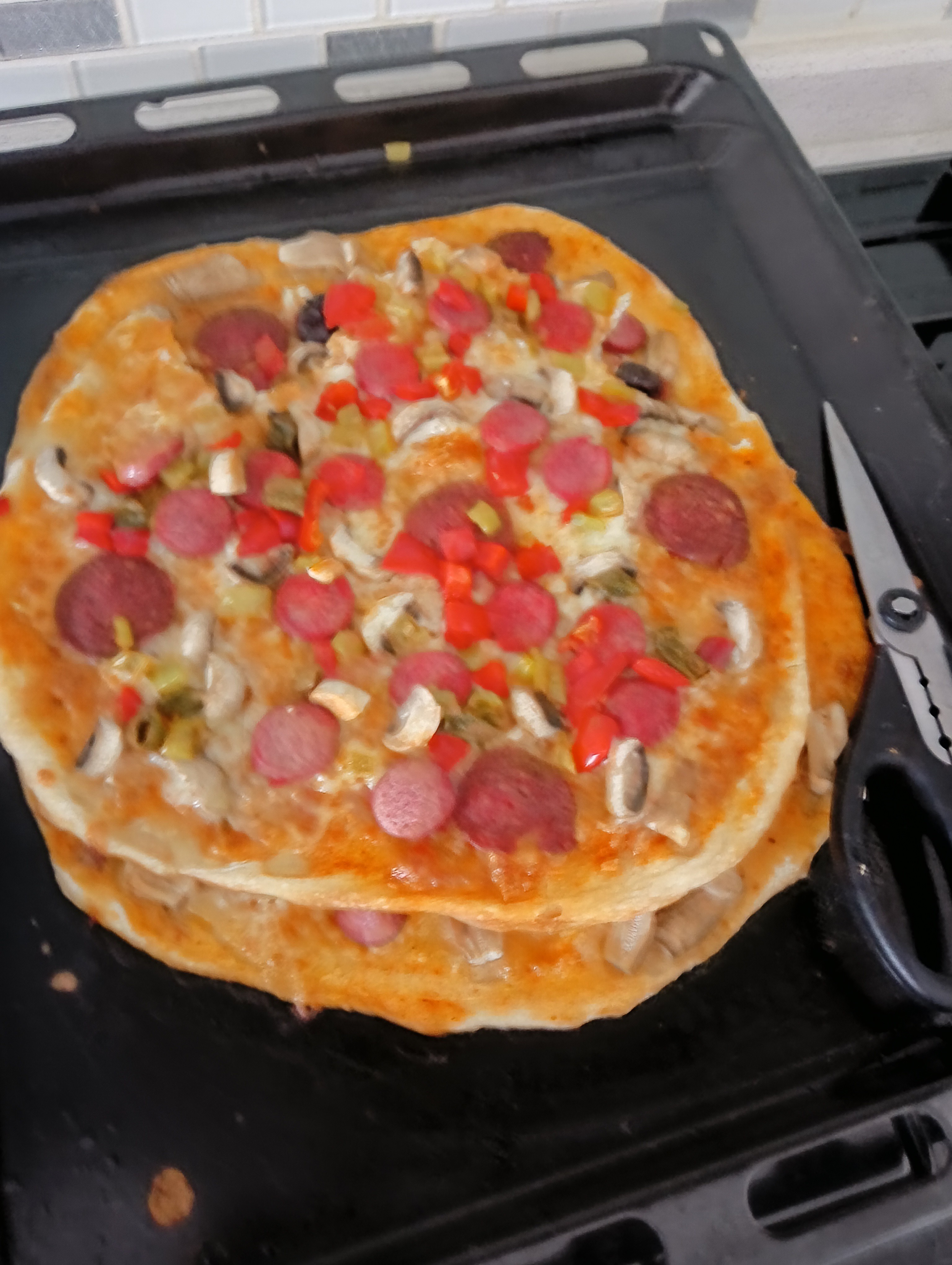 Double Pepperoni Pizza