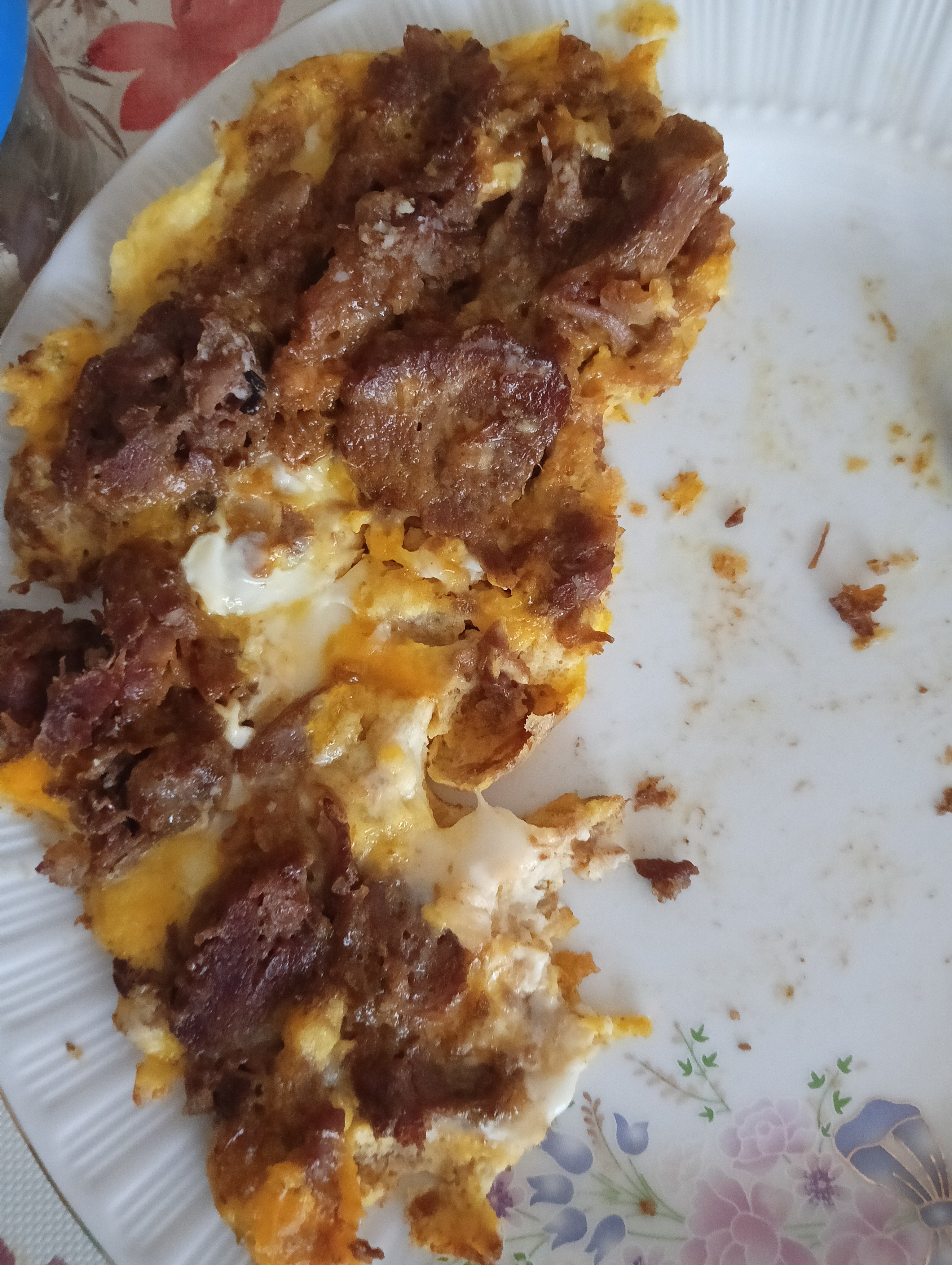 Beef and Egg Omelette