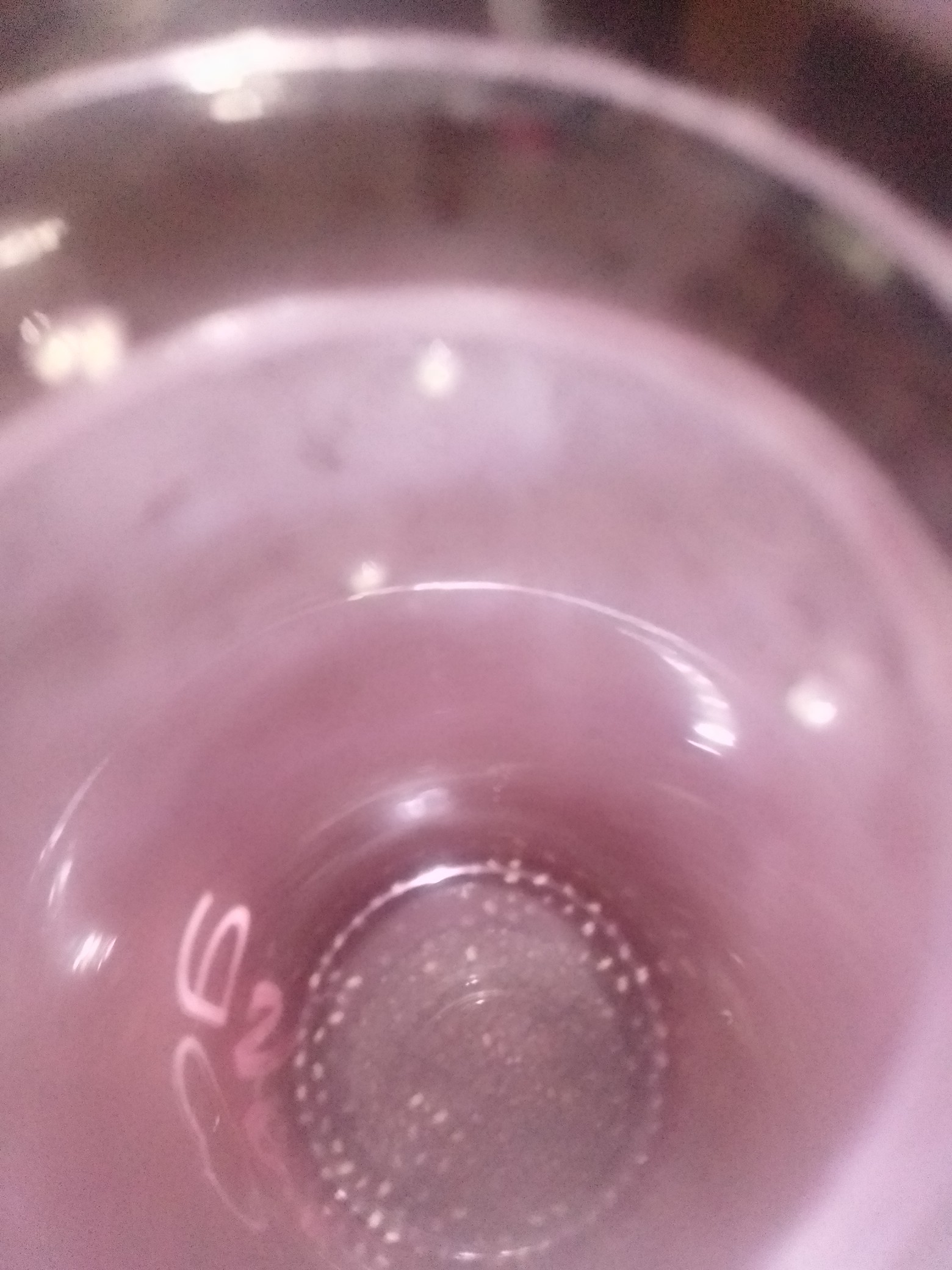 batido de frutas moradas