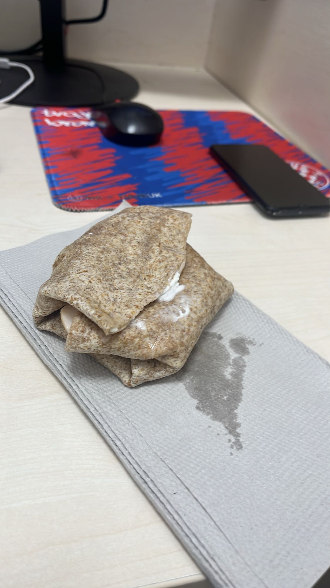 Integralna tortilja s piletinom