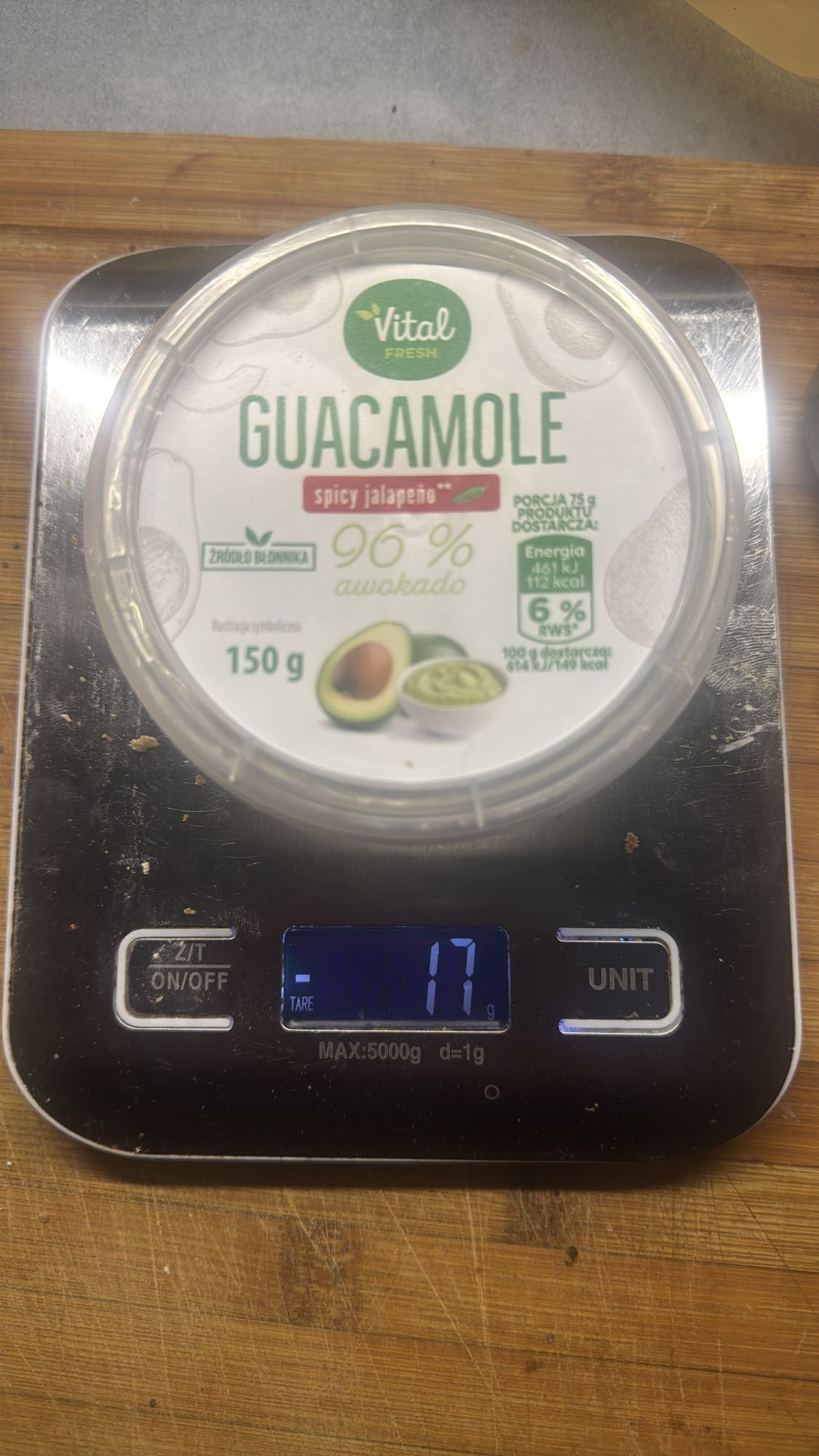 Guacamole jalapeño