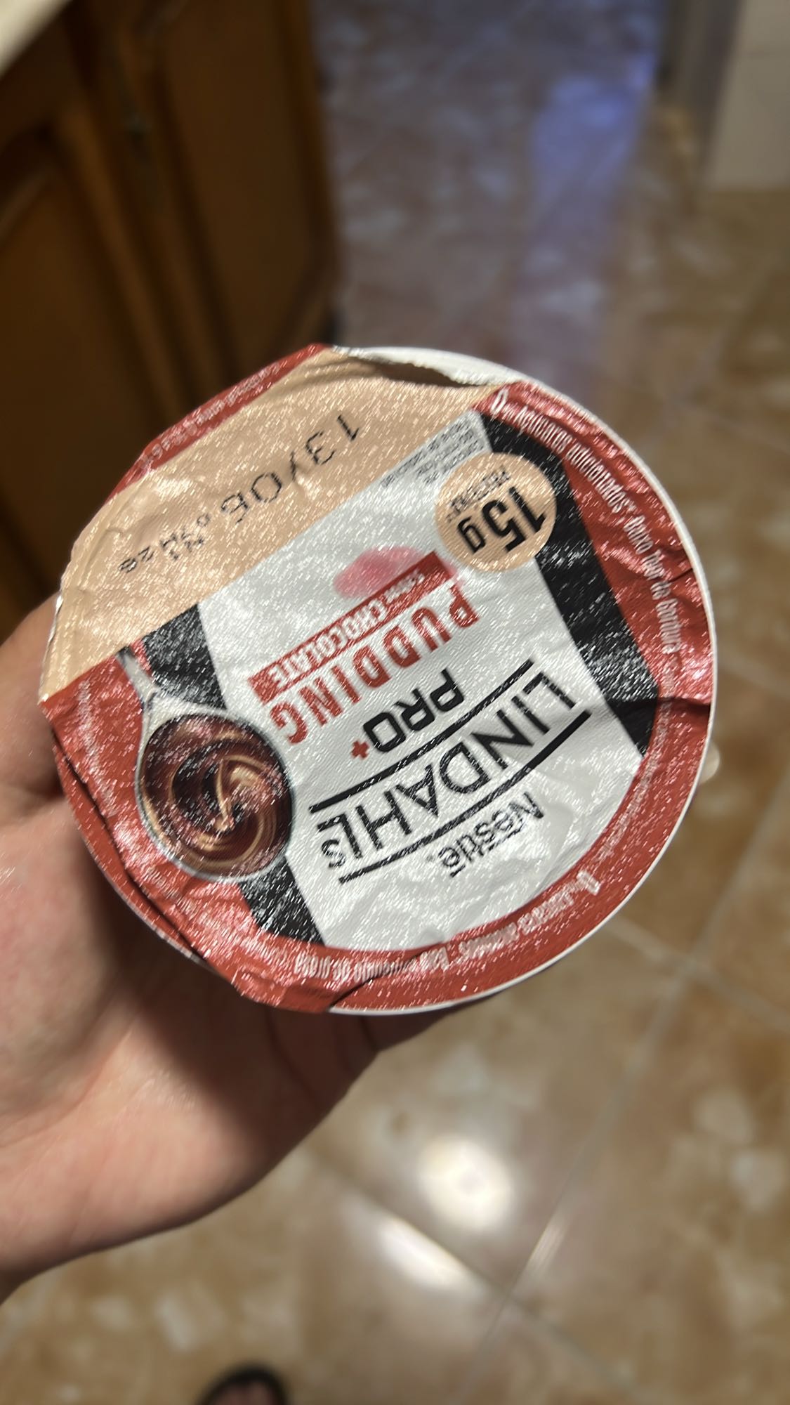 Pudín proteico chocolate