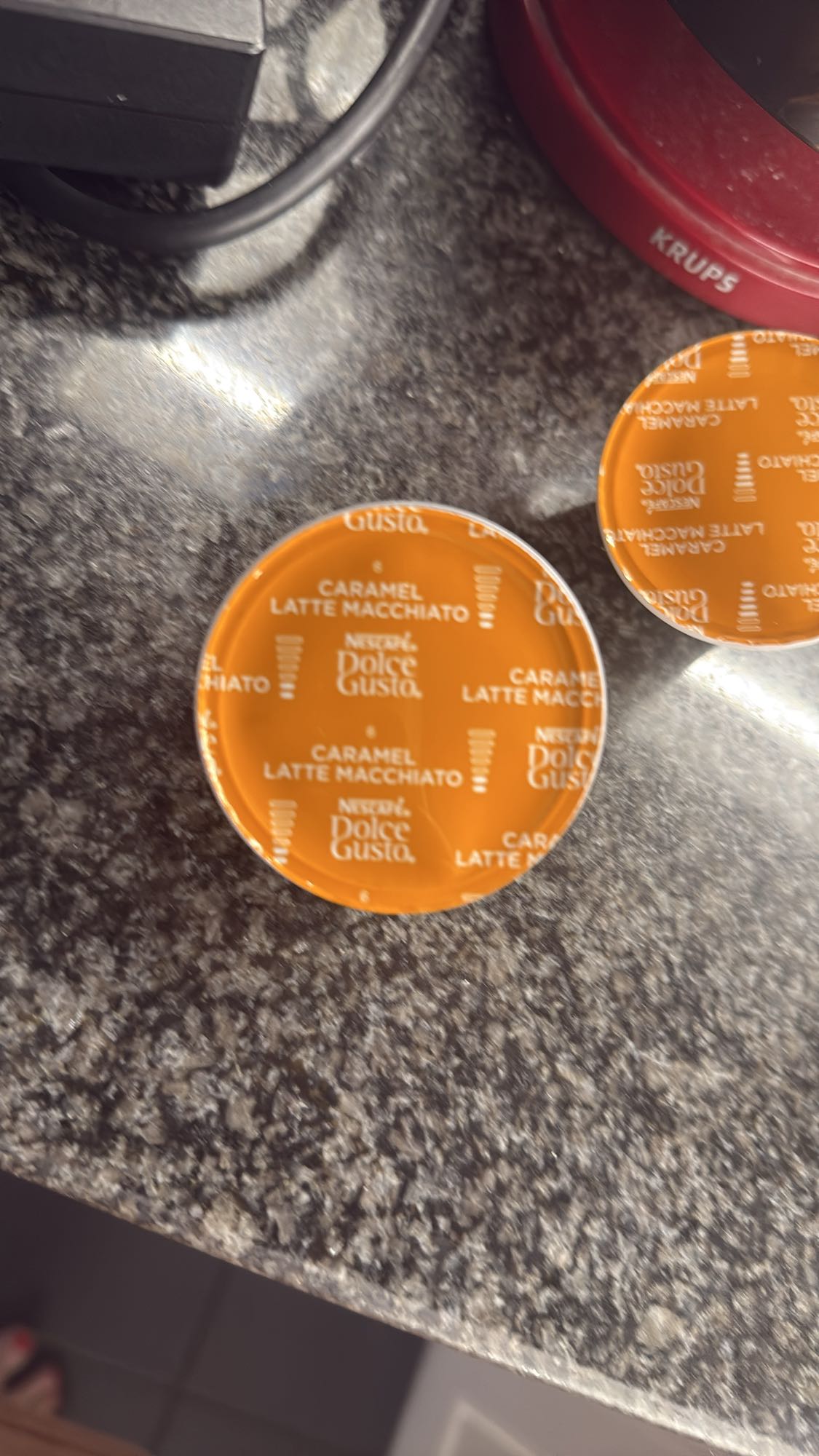 Caramel Latte Macchiato cup