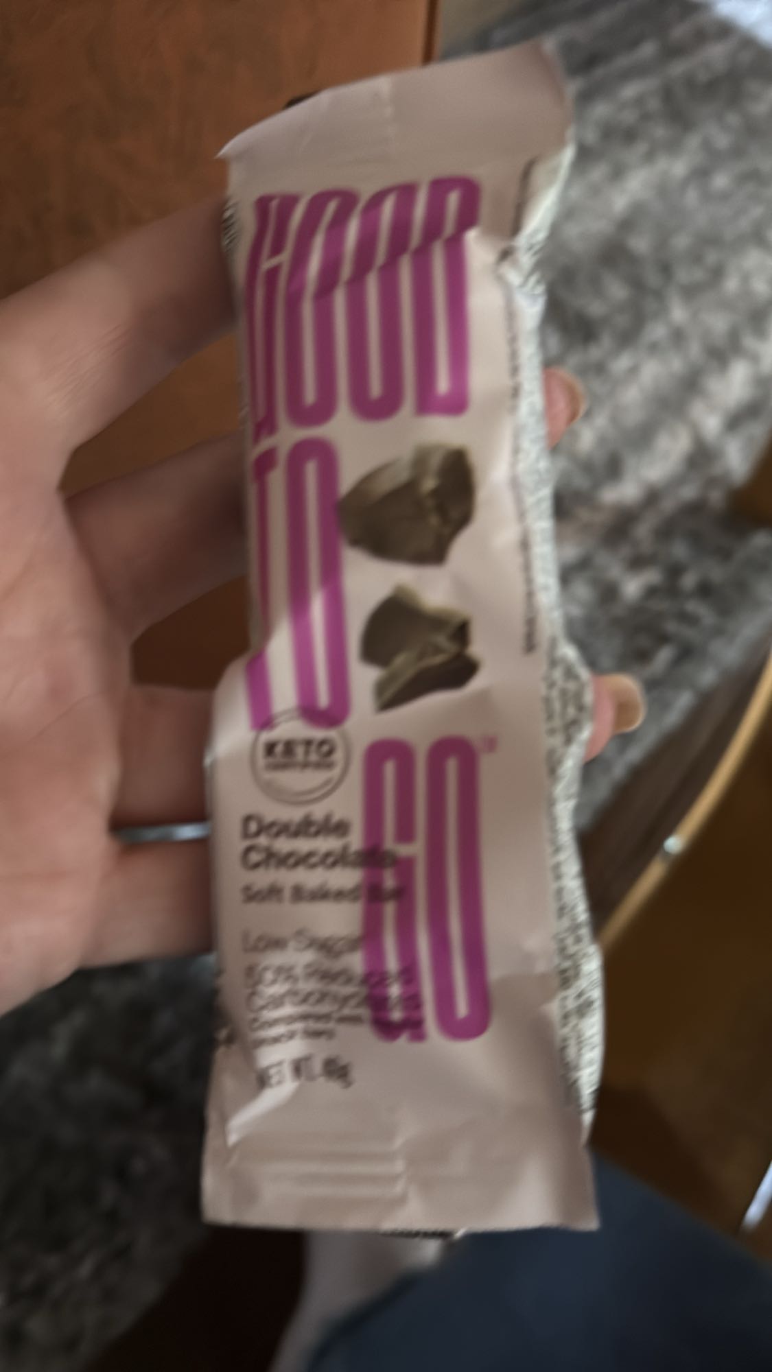 Dubbele chocolade reep