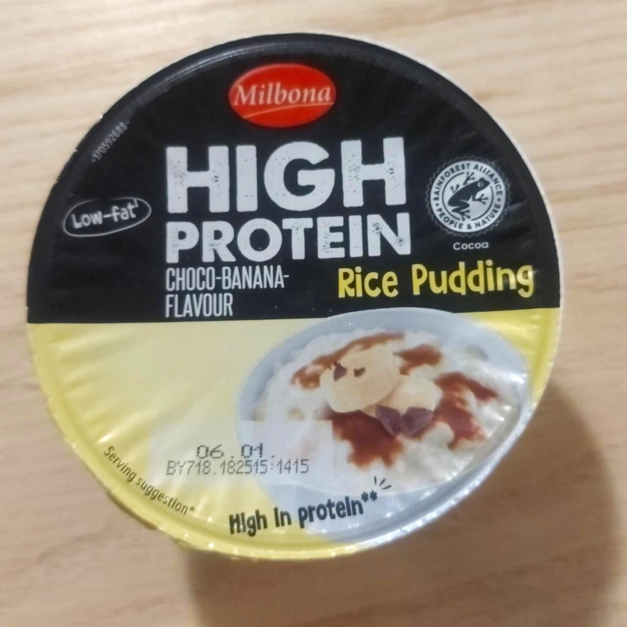 Choco Banana Rice Pudding