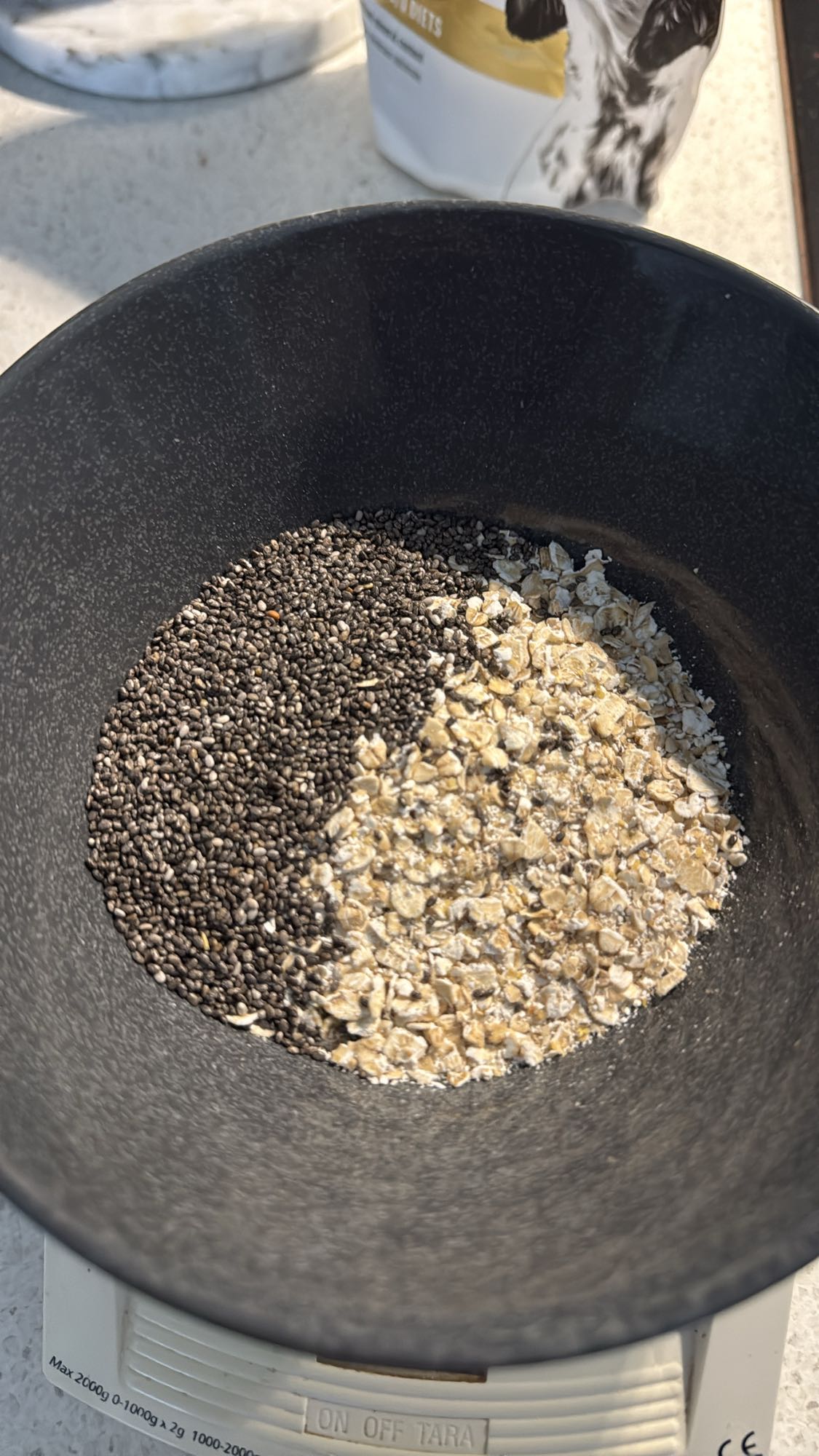 Havre og chia frokost