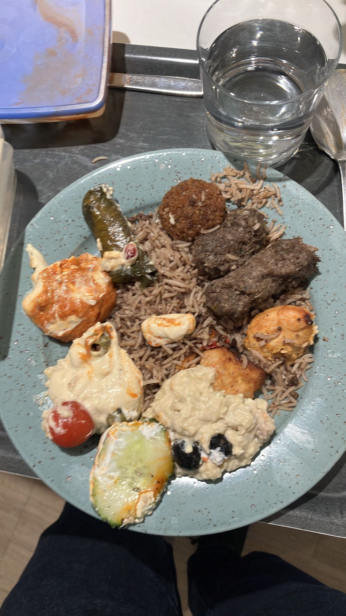 Mellanöstern tallrik