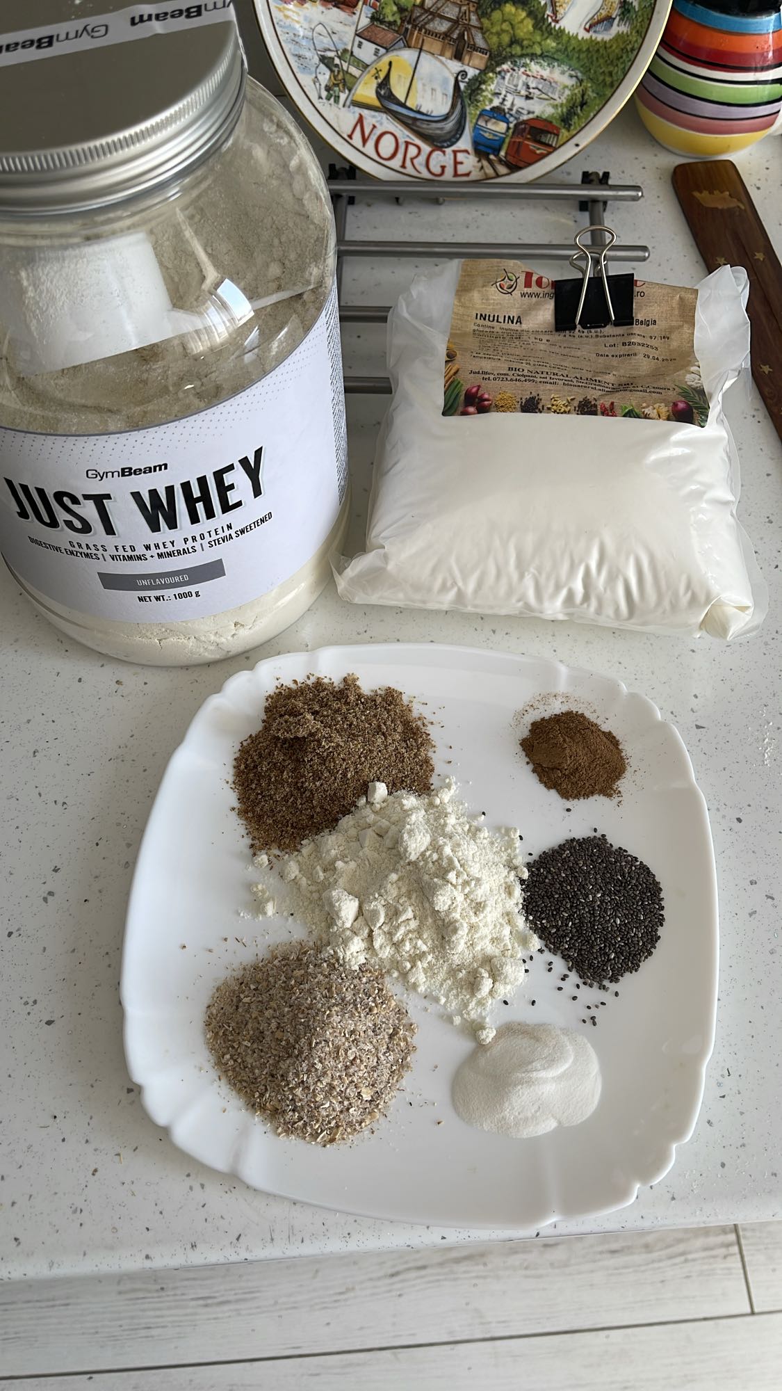 Mix proteic cu fibre