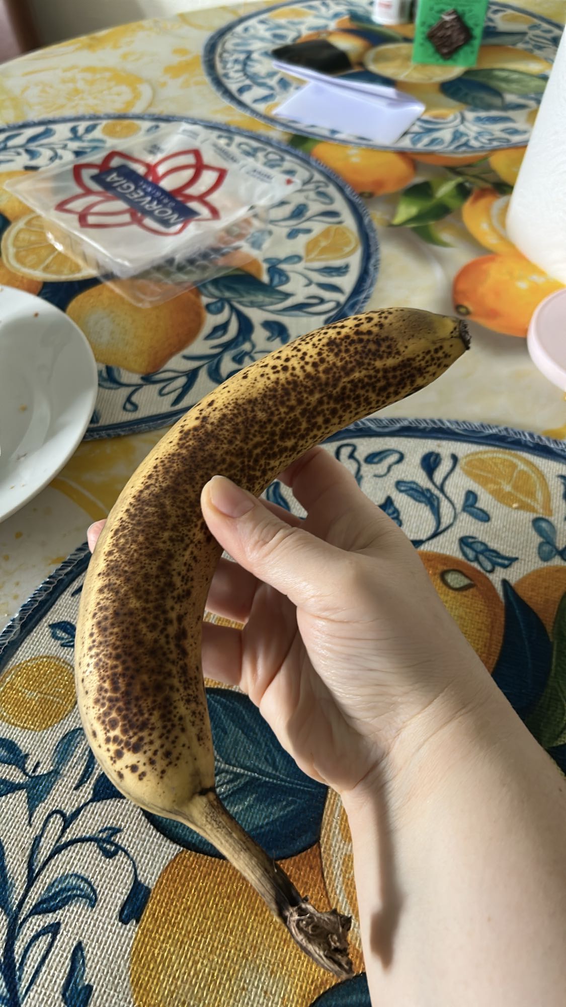 Спелый банан