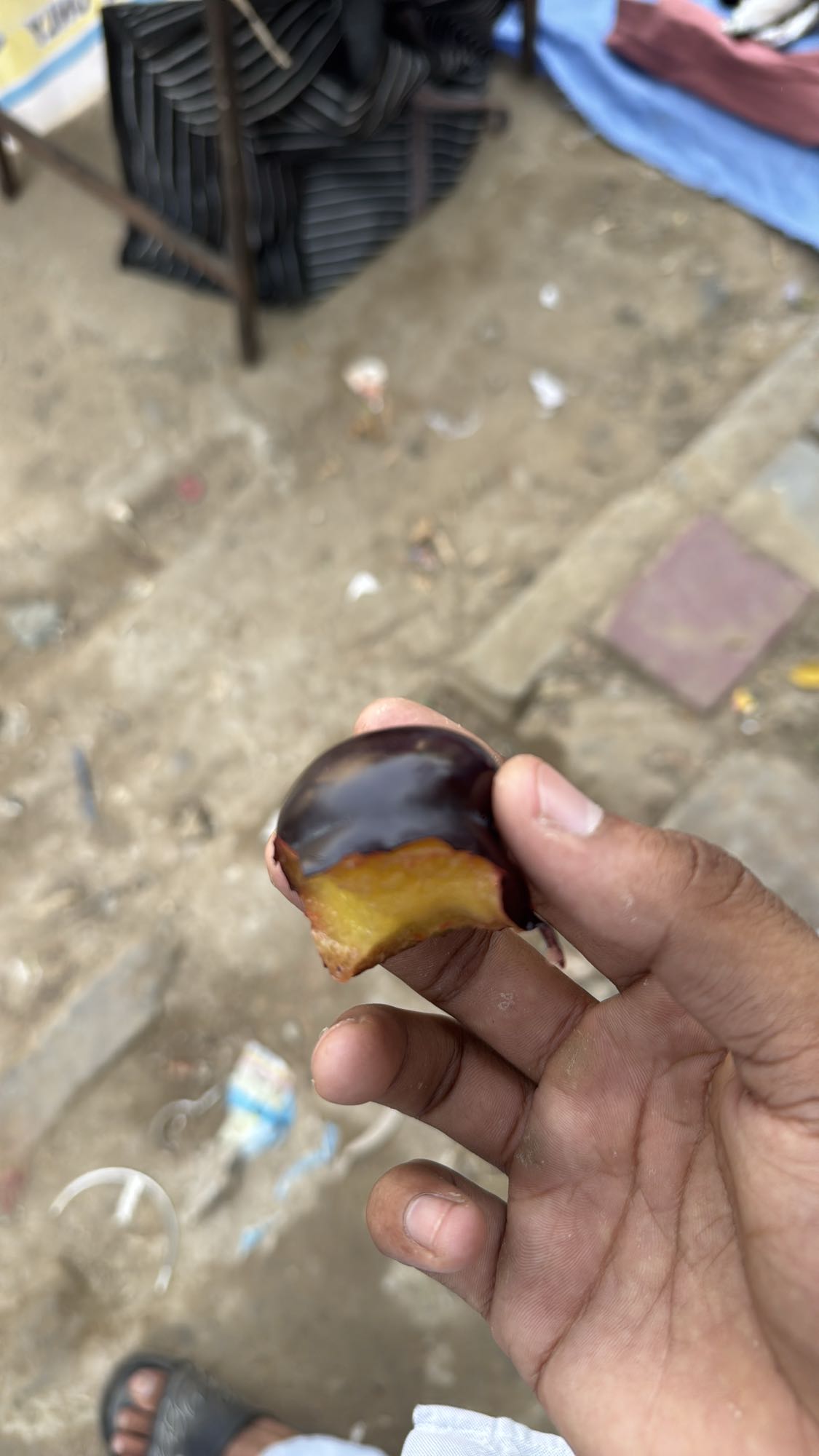 Chocolate glazed donut