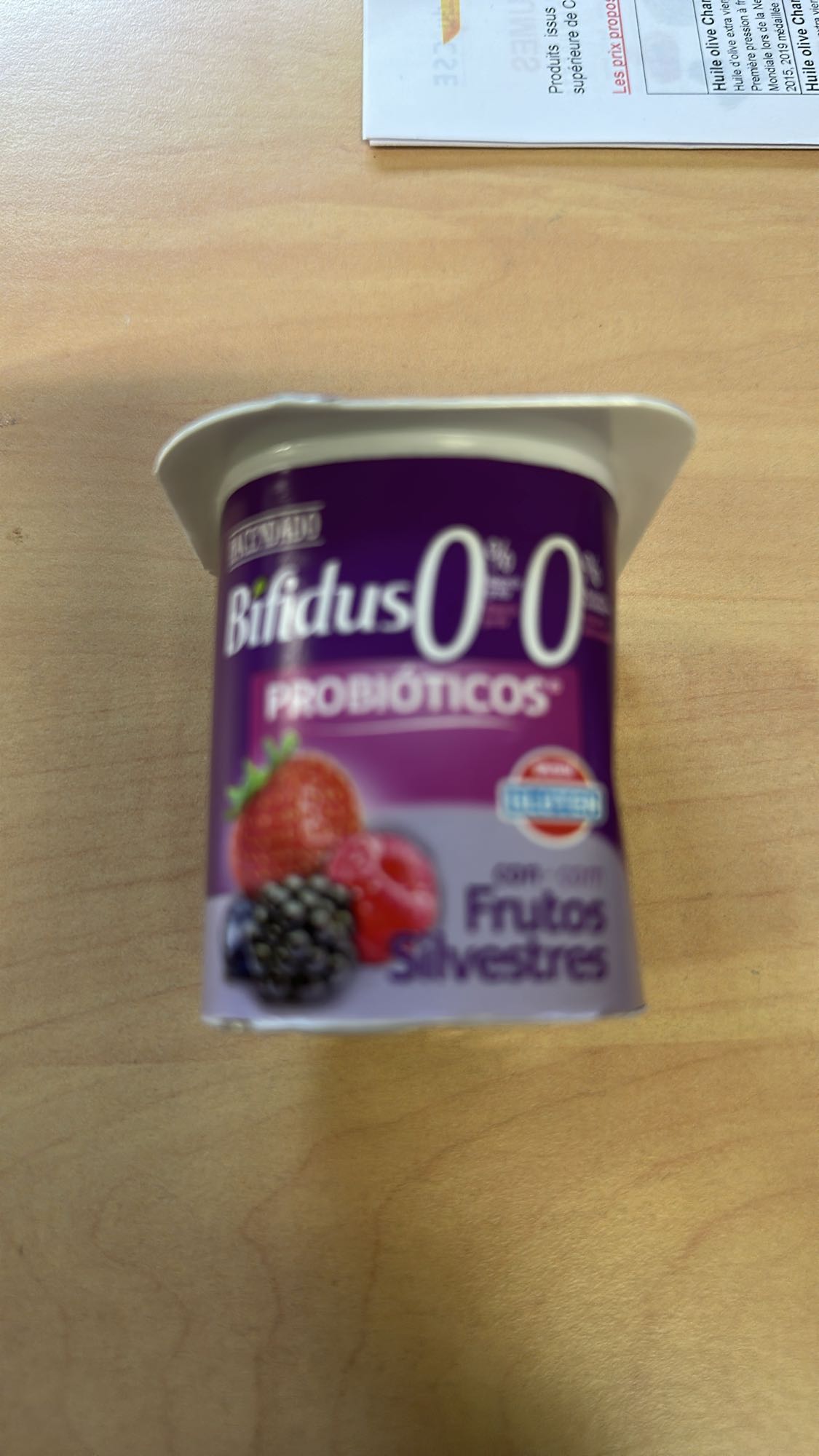 Iogurte frutos silvestres