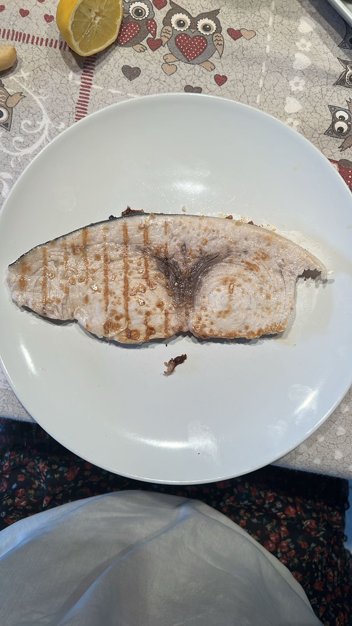 File de pește la grătar