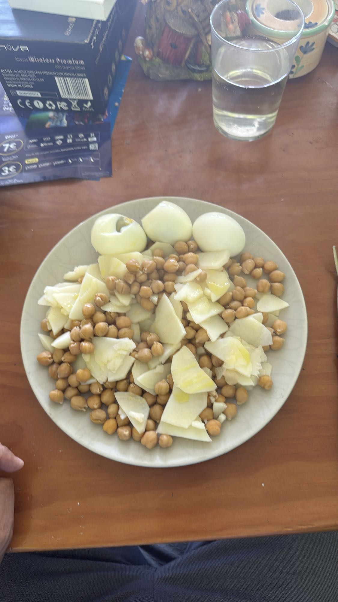 ensalada de garbanzos