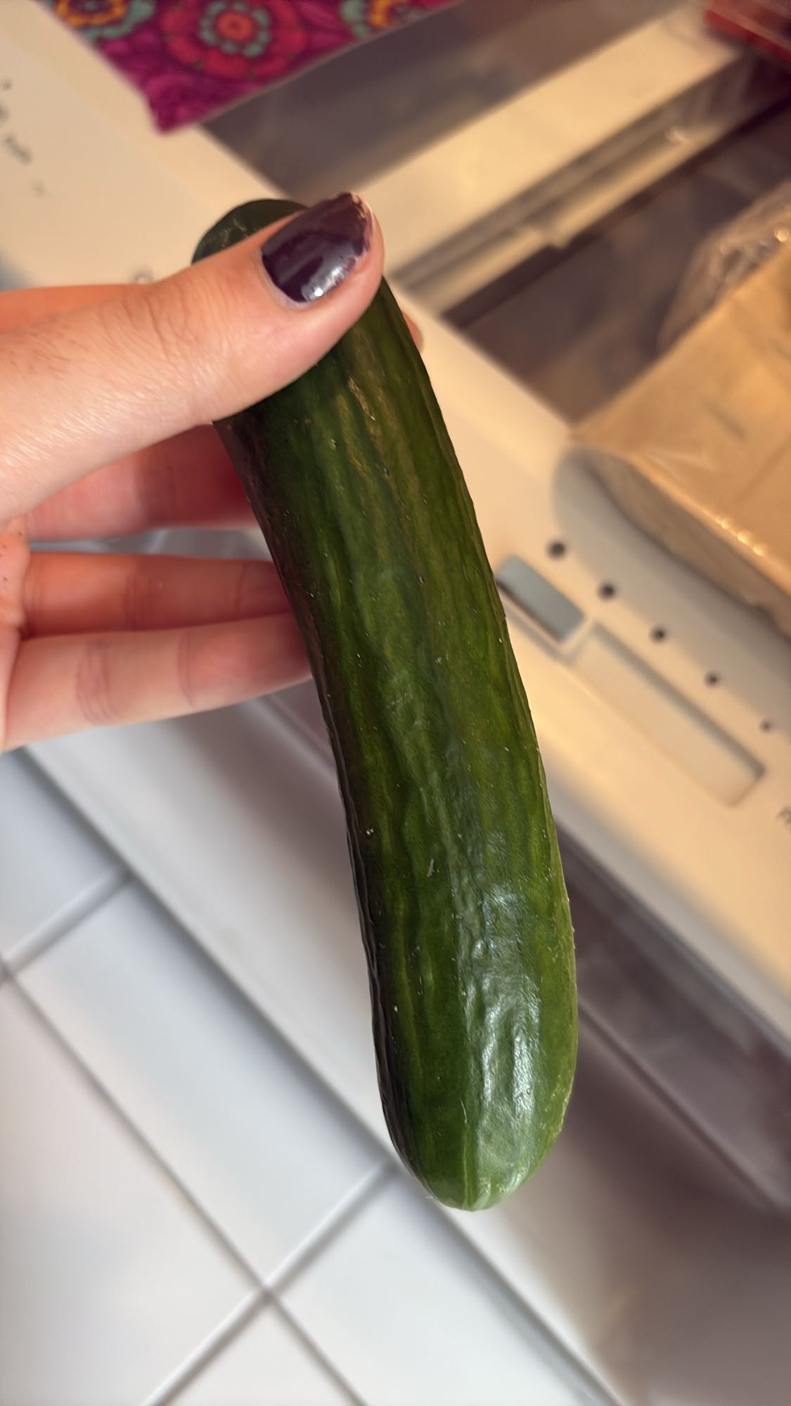 Whole cucumber snack