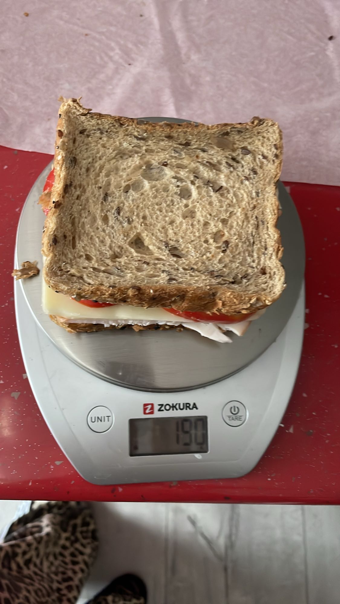 Sandviș cu pâine integrală