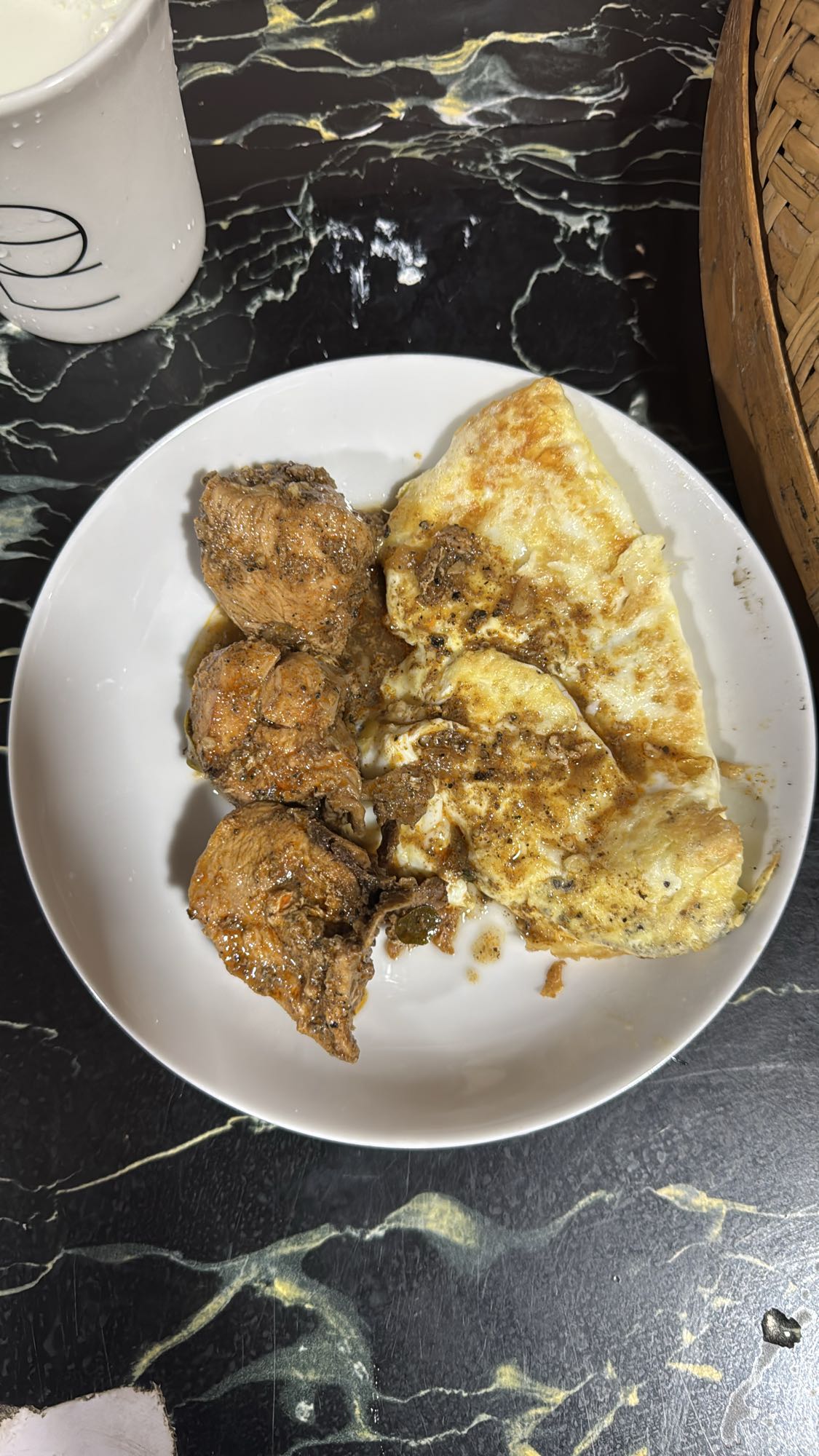 Chicken and Egg Plate