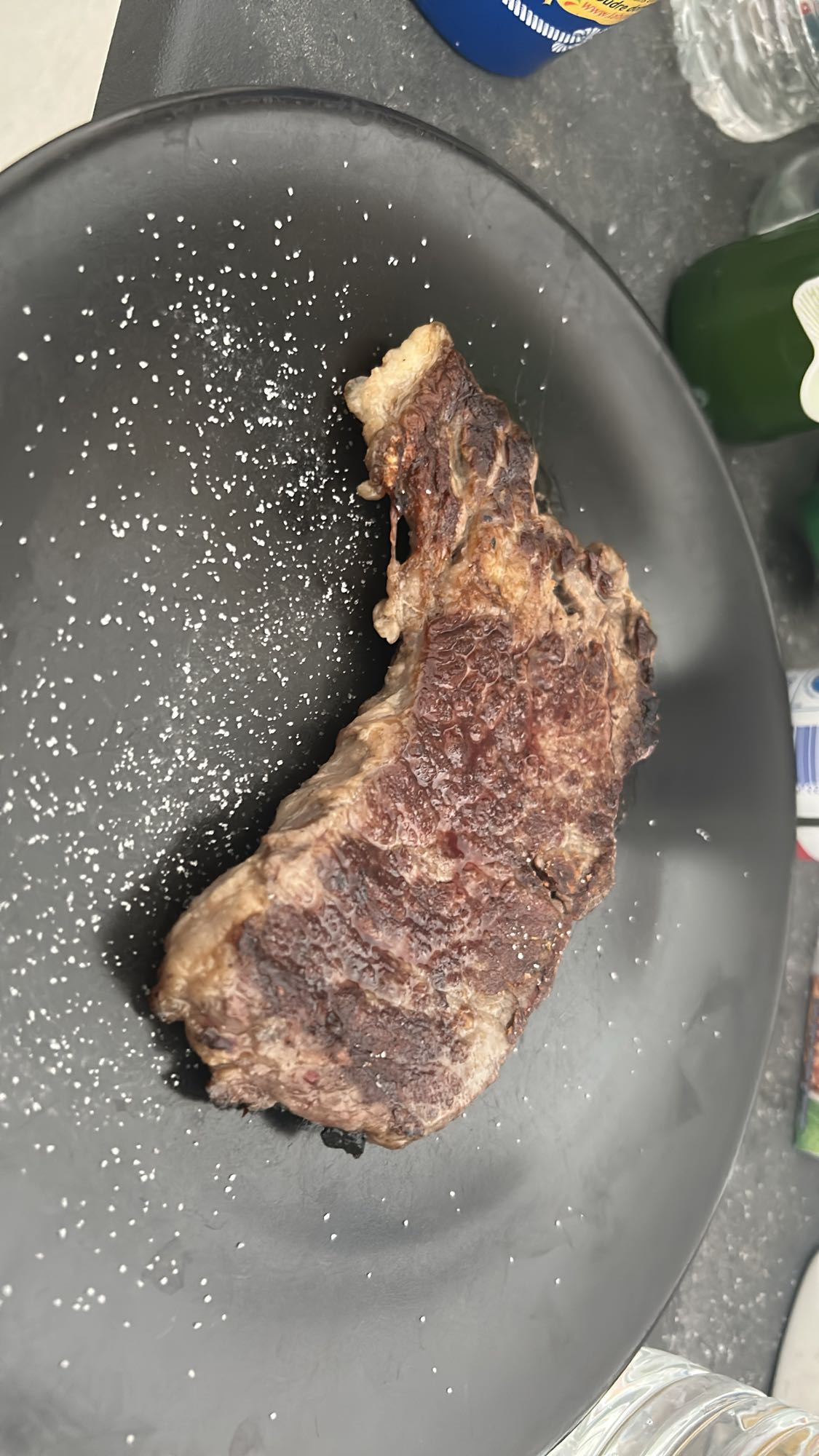 Morceau d entrecôte grillée