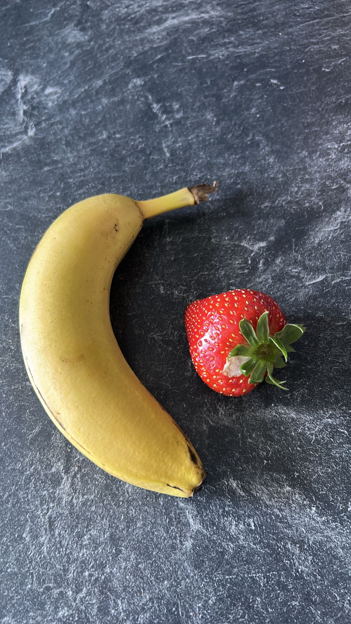 Banana and Strawberry