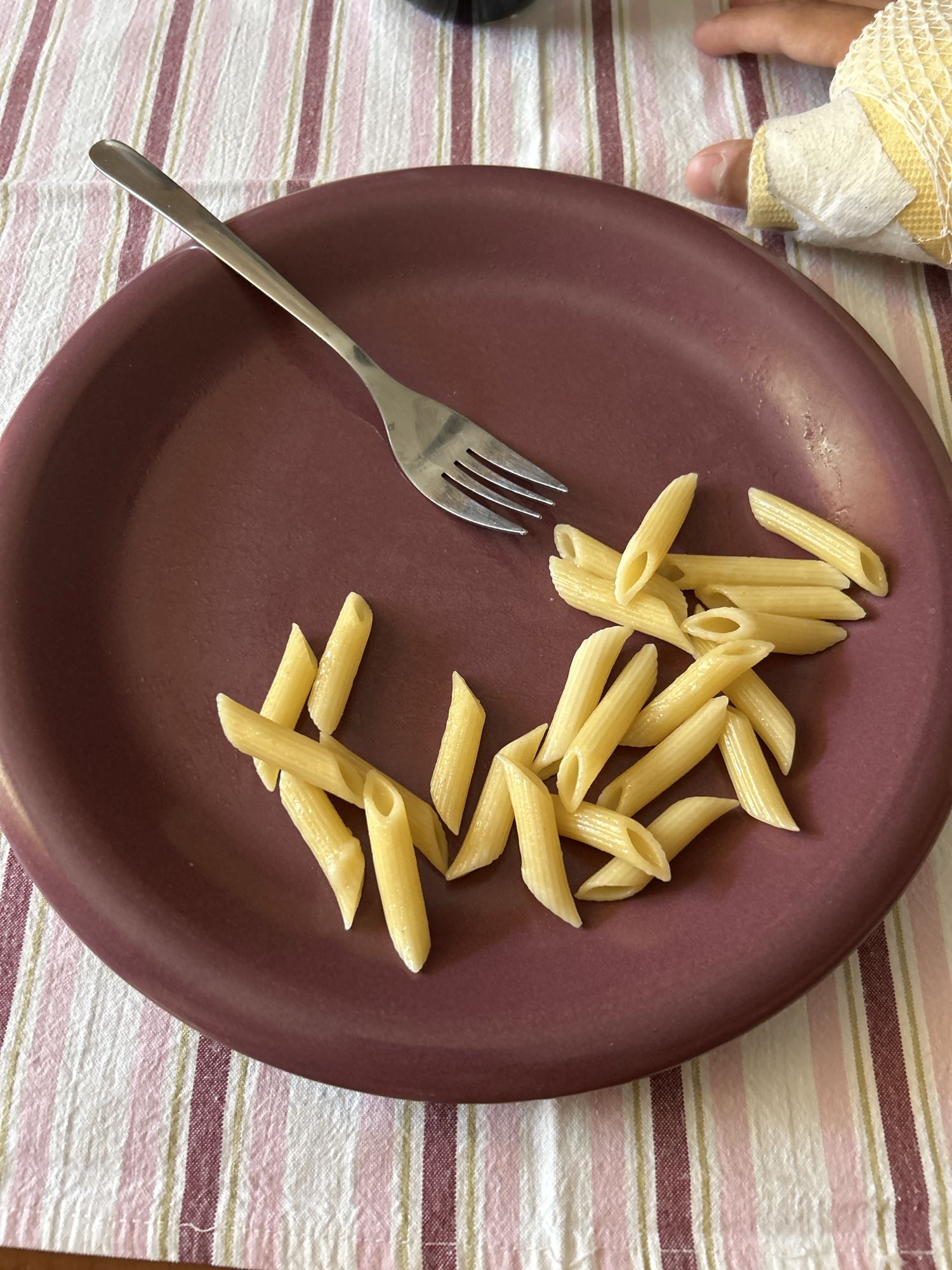 Piccola porzione di pasta