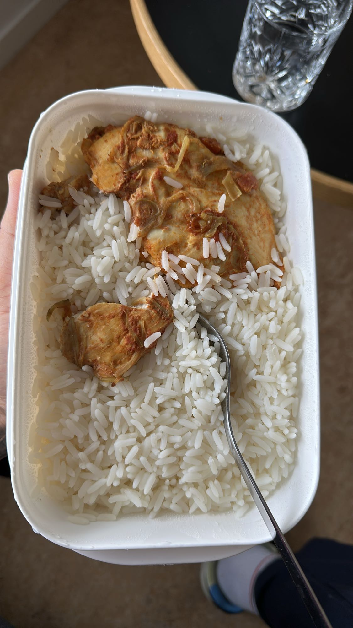 Ris med kycklinggryta