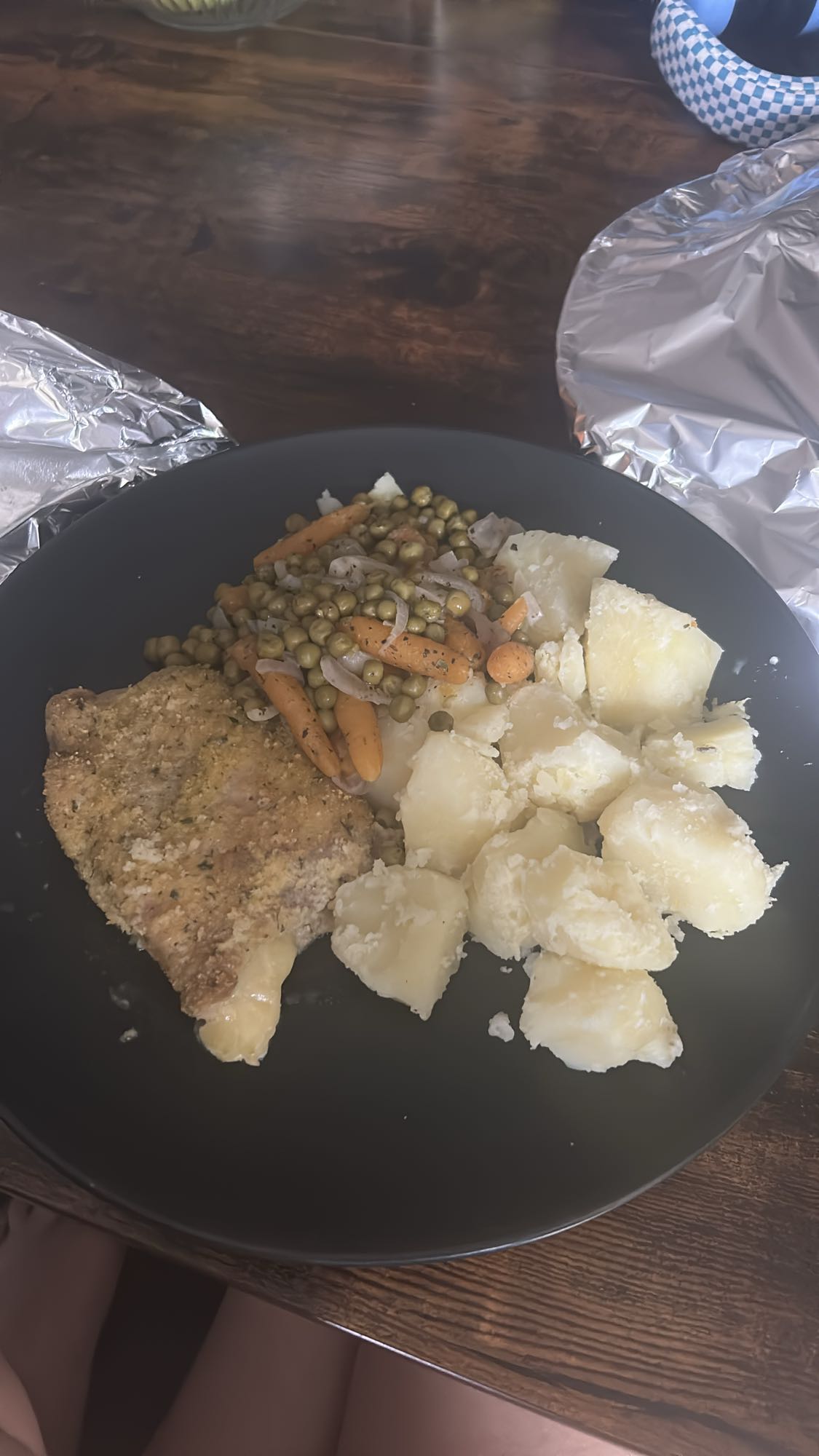 Kipfilet met aardappelen en groenten