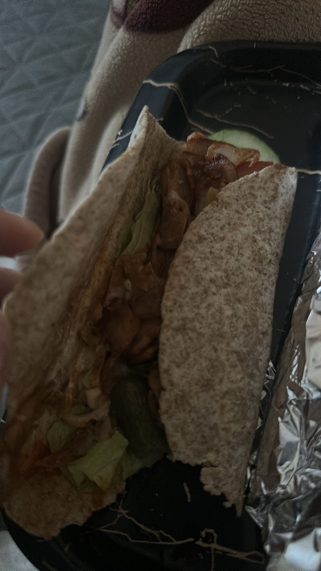 Kycklingwrap fullkorn