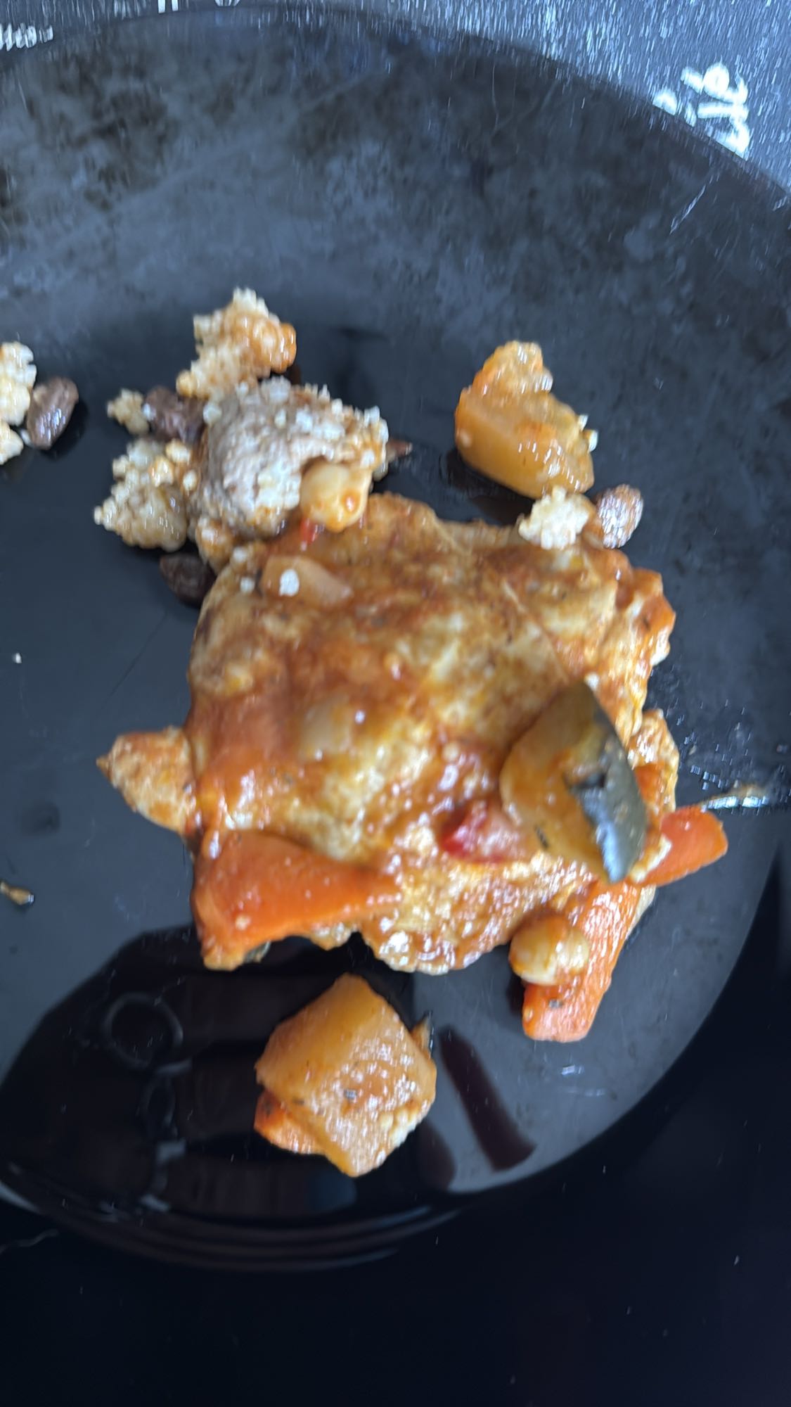 Gratin légumes et viande