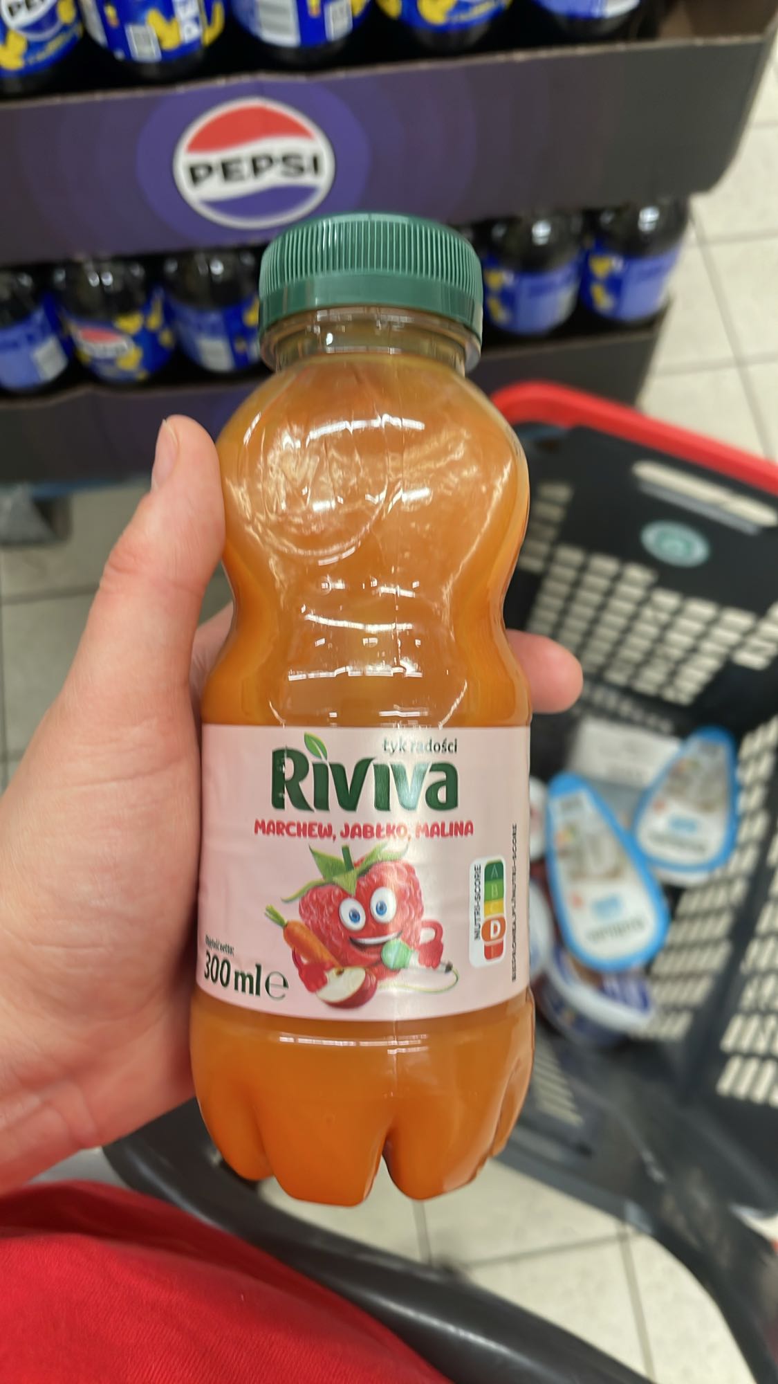 Sok marchew jabłko malina