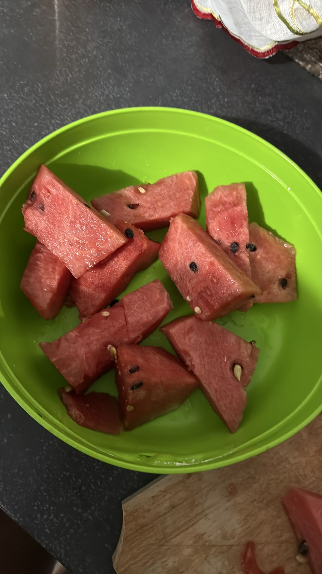 Felii de pepene roșu