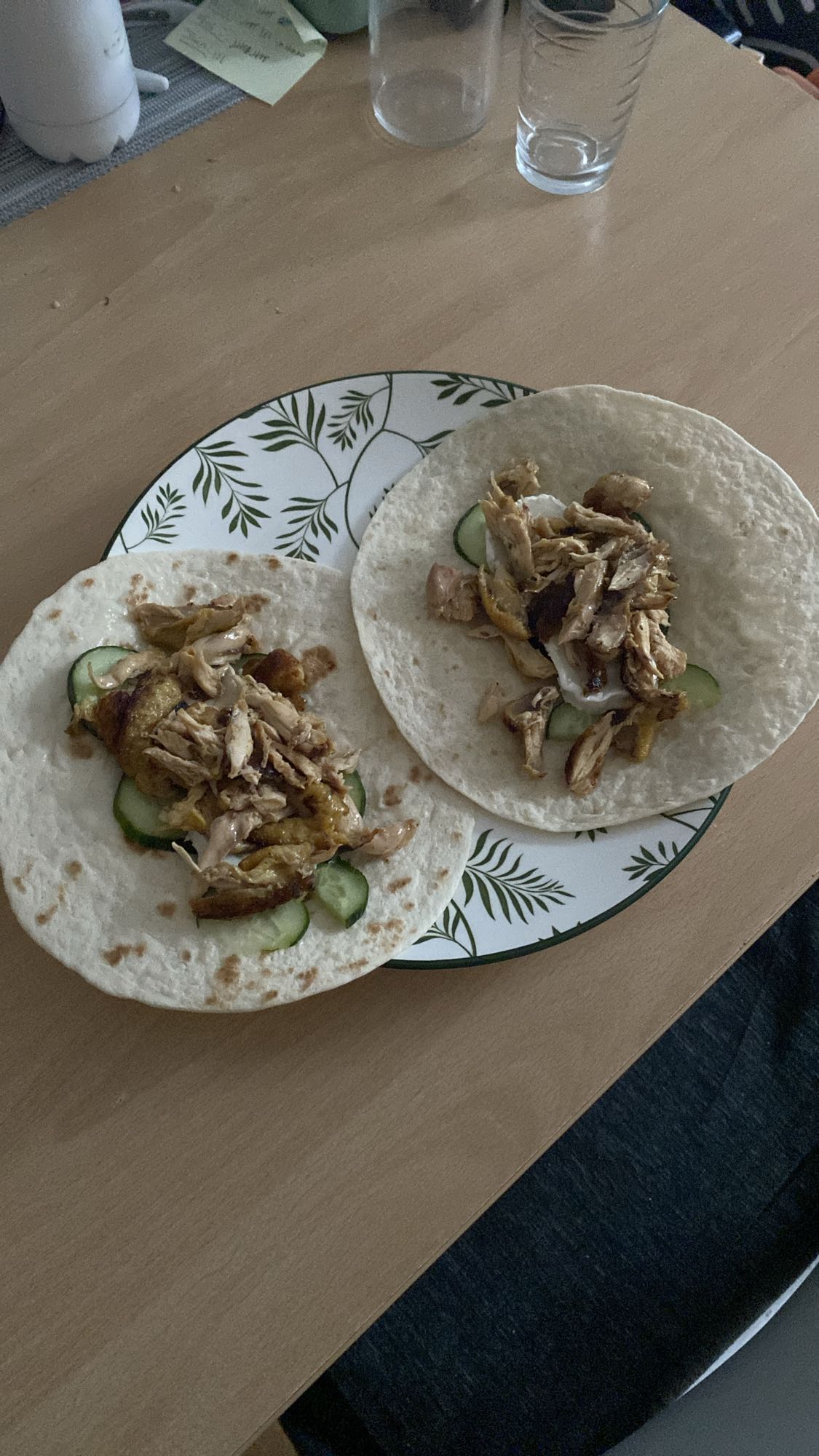 Wraps au poulet
