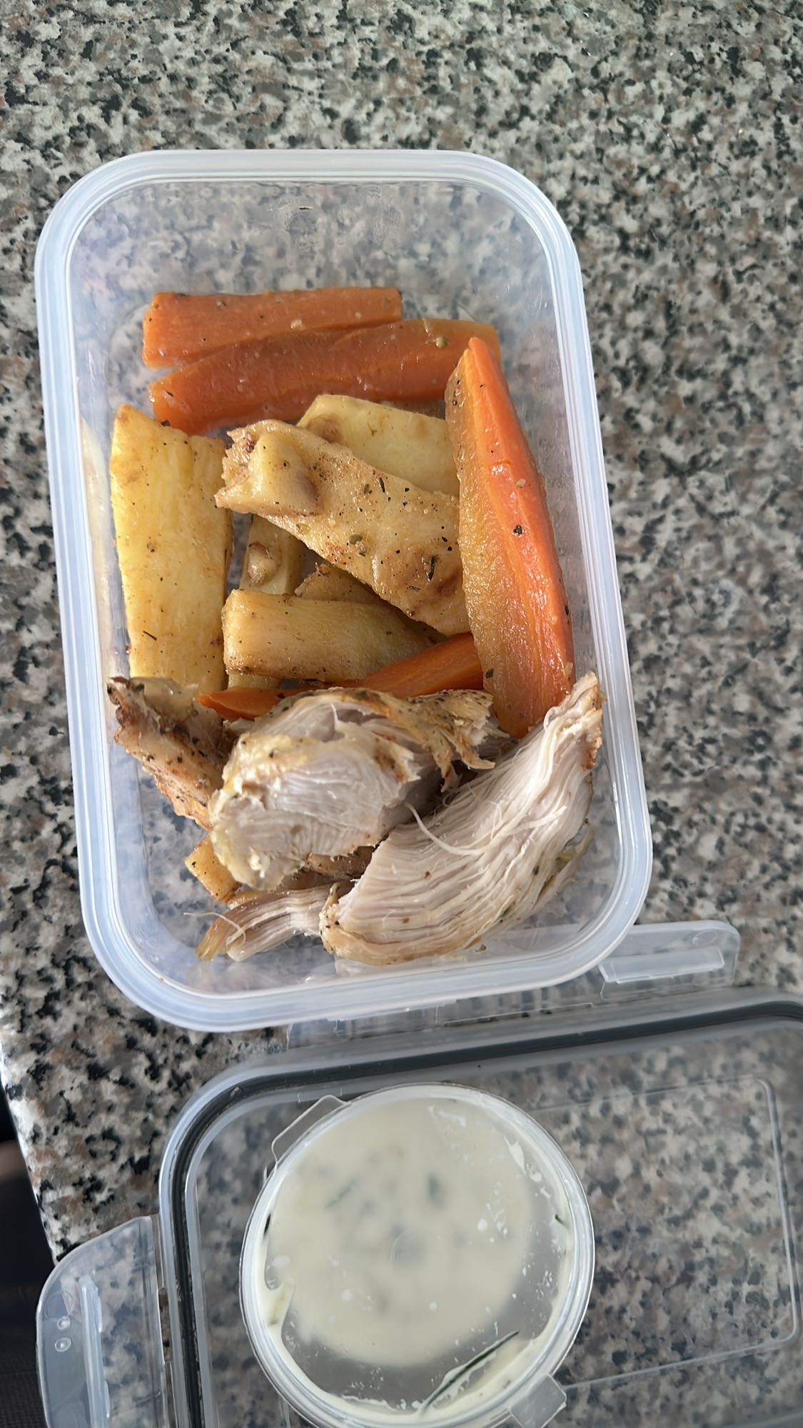 Pui cu legume coapte