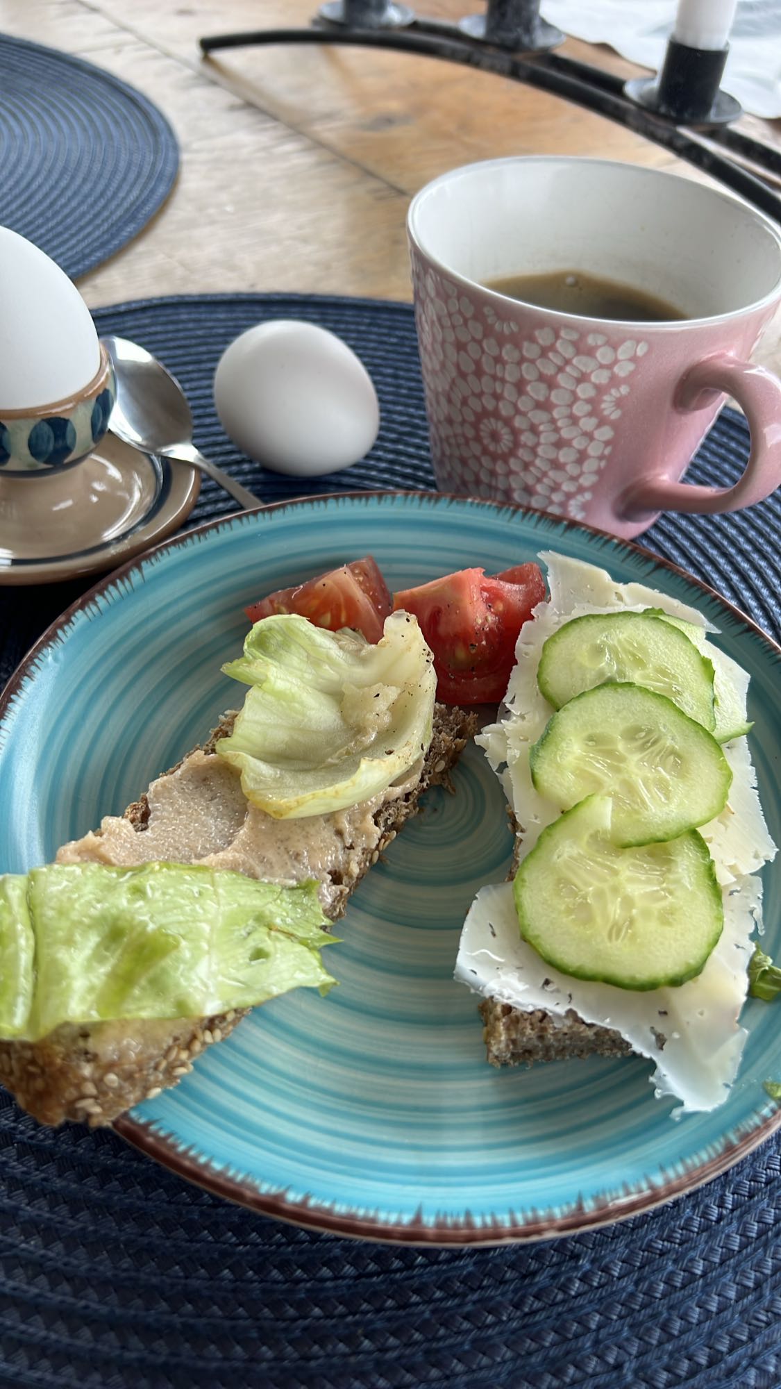 Frukostsmörgåsar med ägg