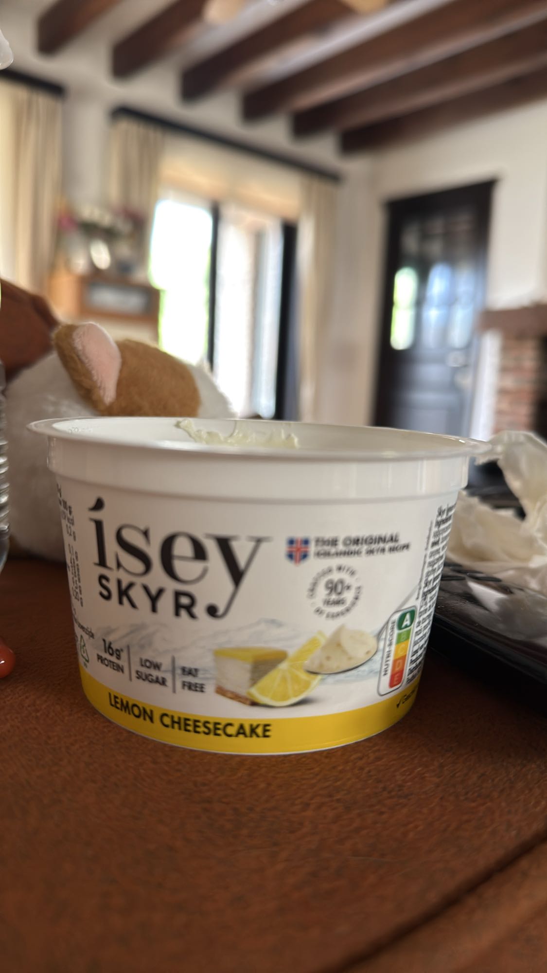 citroen cheesecake skyr